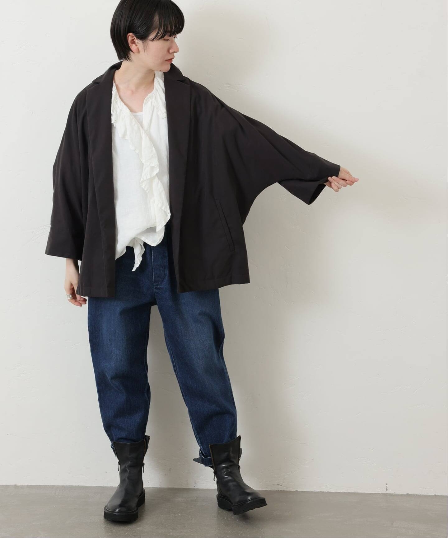 追加予約3》フレンチリネン フリルパフブラウス（シャツ／ブラウス