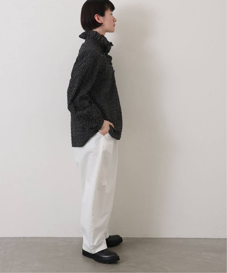 ローンドット フリルブラウス（シャツ／ブラウス）｜journal standard 