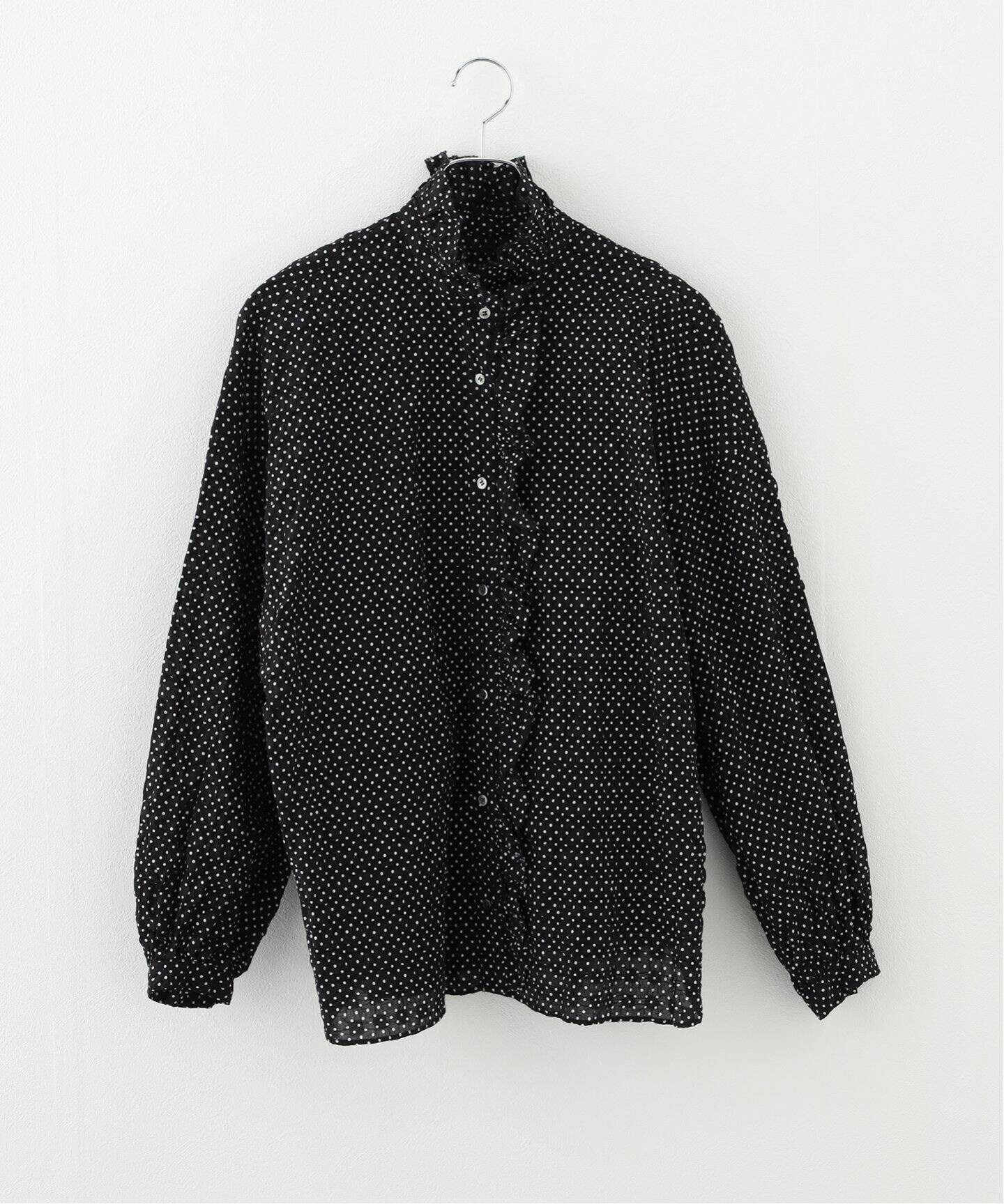 ローンドット フリルブラウス（シャツ／ブラウス）｜journal standard  