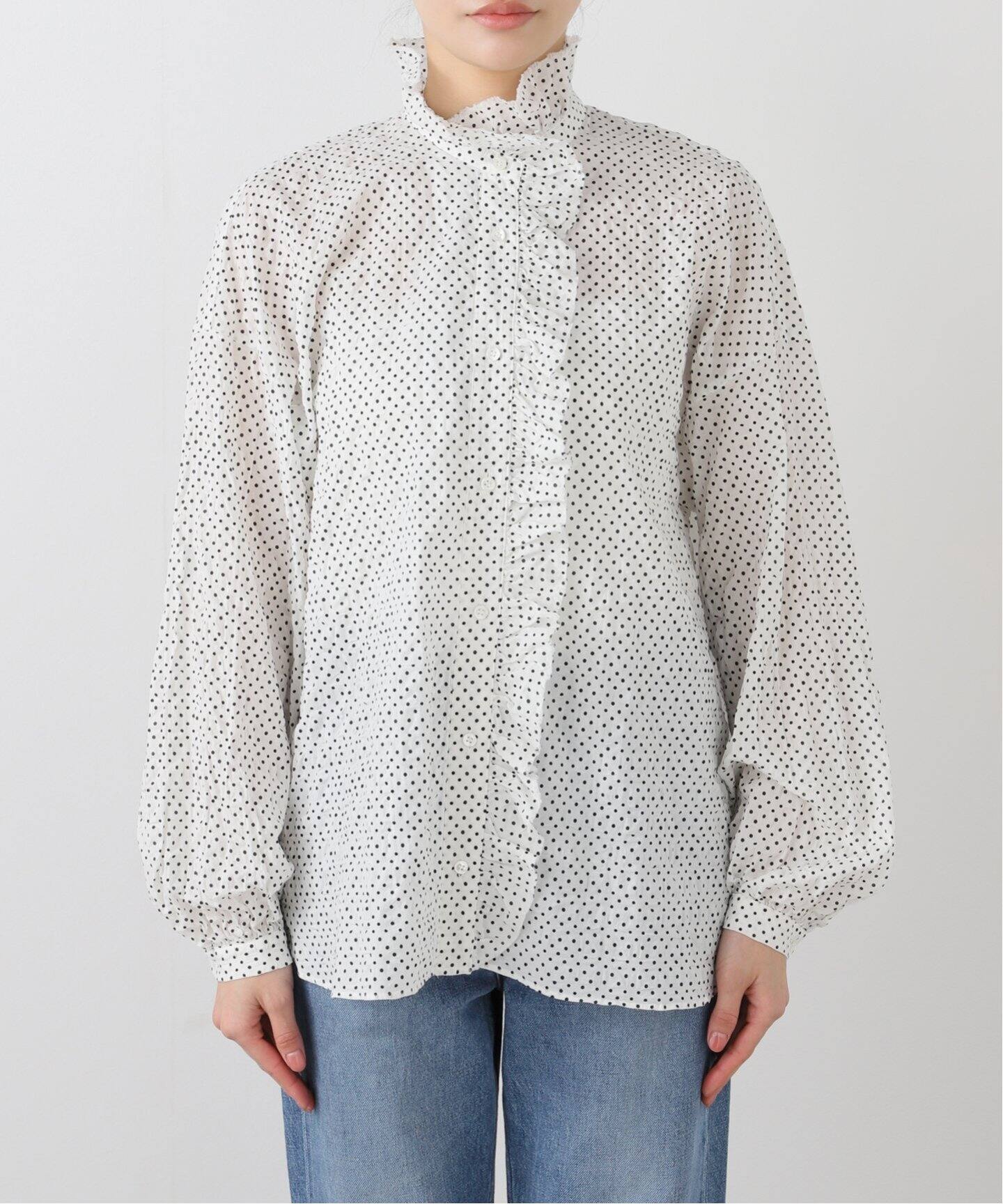 C/SI ローンフリルシャツ/ journal standard luxe C/SI ローンフリルシャツ/ journal standard luxe JOURNAL