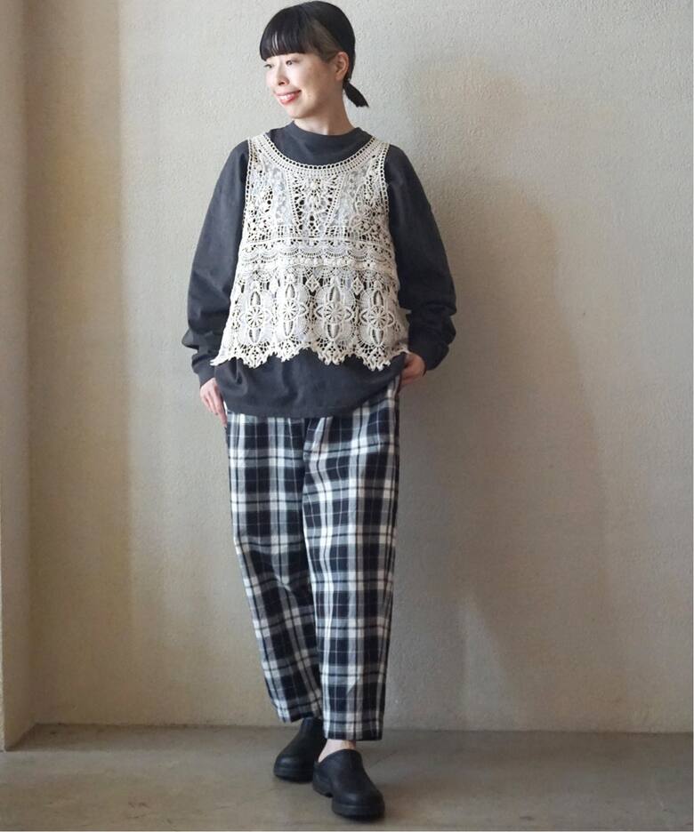 追加2》レースMIXノースリーブブラウス（シャツ／ブラウス）｜journal  