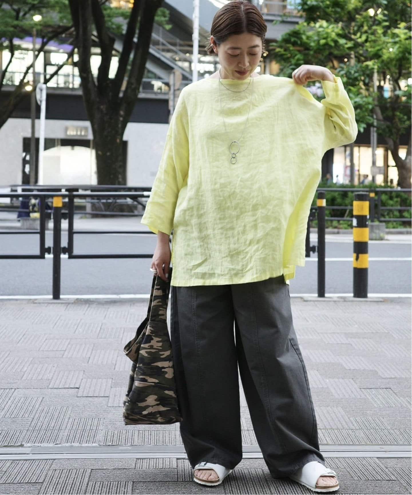 ジャーナルスタンダードラックス エアリネン Plain-ブラウス 追加》エアリネン Plain-ブラウス（シャツ／ブラウス）｜journal