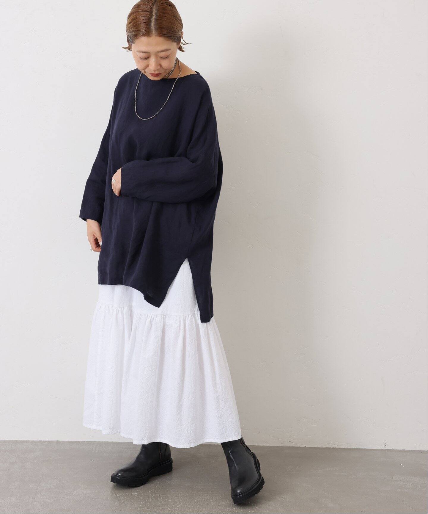 25SS journal standard luxe エアリネン ブラウス journal standard luxe｜《追加2》エアリネン Plain-ブラウス