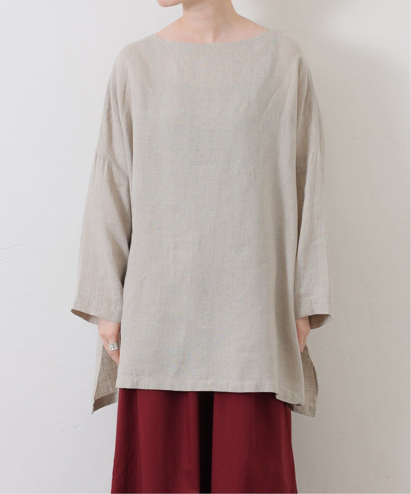 追加2》エアリネン Plain-ブラウス（シャツ／ブラウス）｜journal