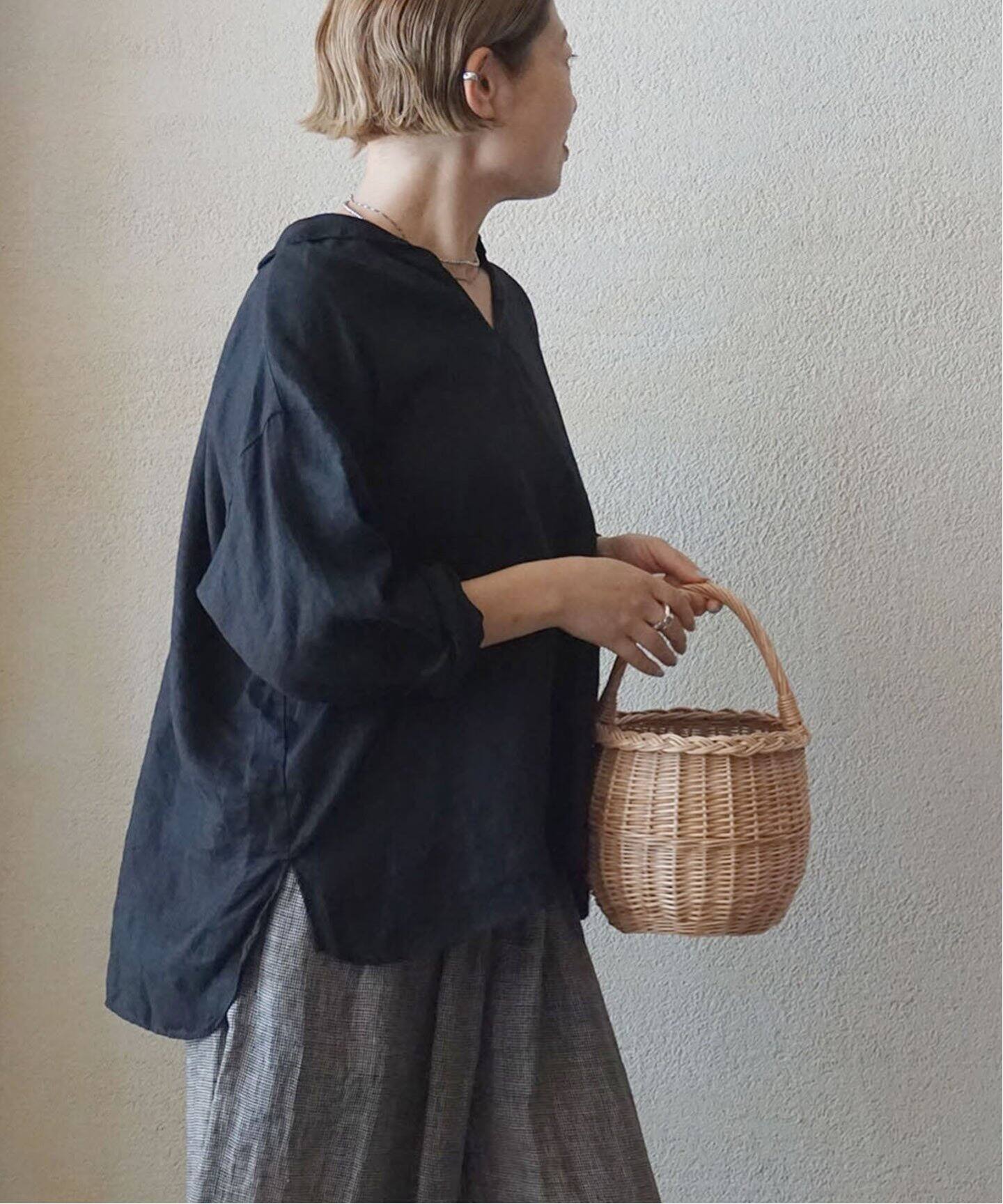 luxe ソフトリネン セーラーシャツ journal standard luxe｜《追加》ソフトリネン セーラーシャツ