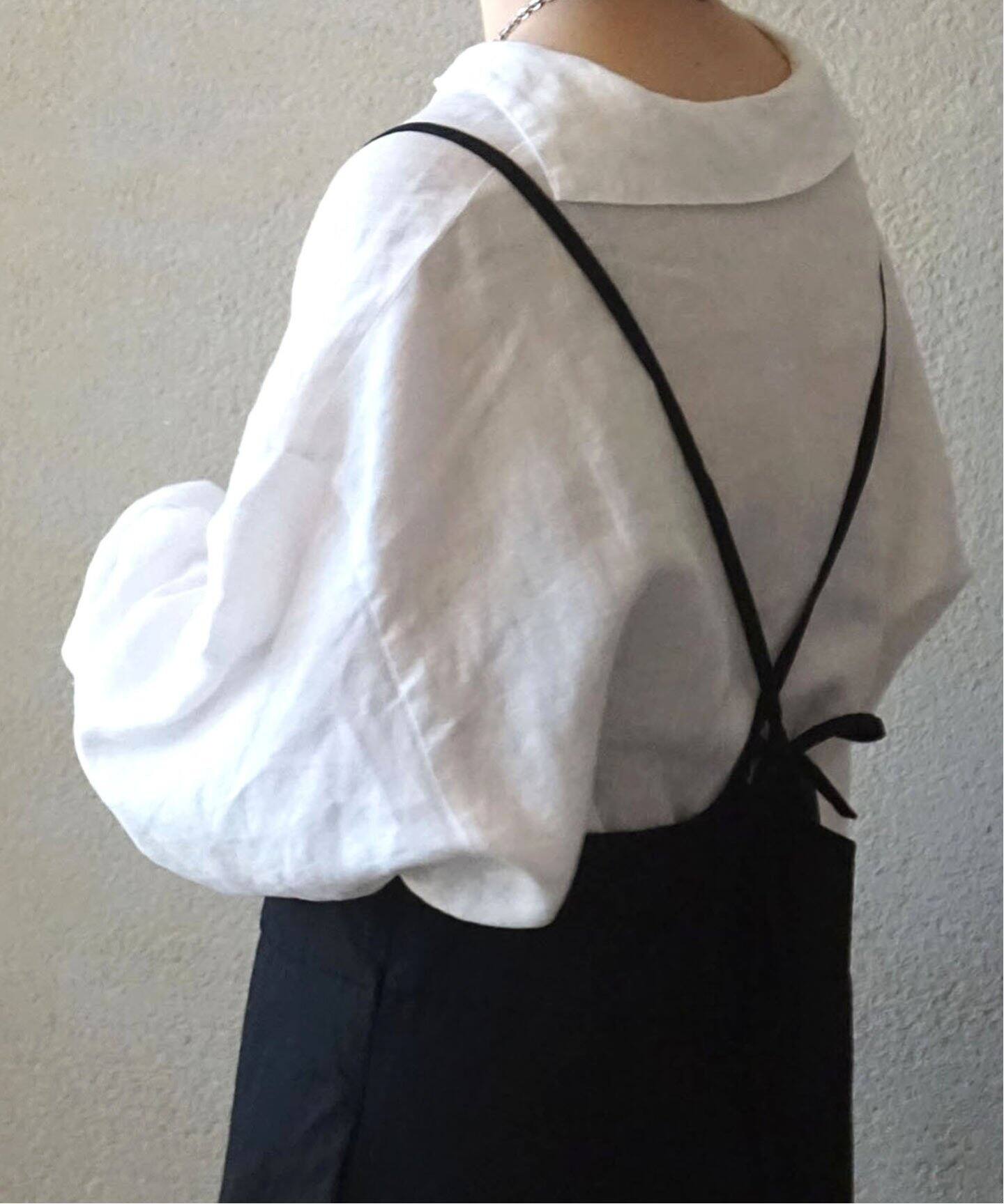 【美品✨】journal standard luxeソフトリネンセーラーシャツ 追加》ソフトリネン セーラーシャツ（シャツ／ブラウス