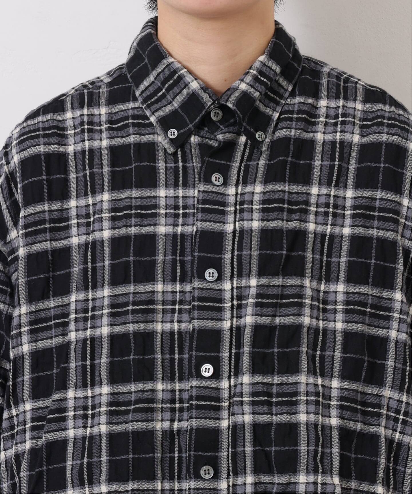 専用　ジャーナルスタンダードラックス シャーリングチェック Big-BD-SH 予約》シャーリングチェック Big-BD-シャツ（シャツ／ブラウス