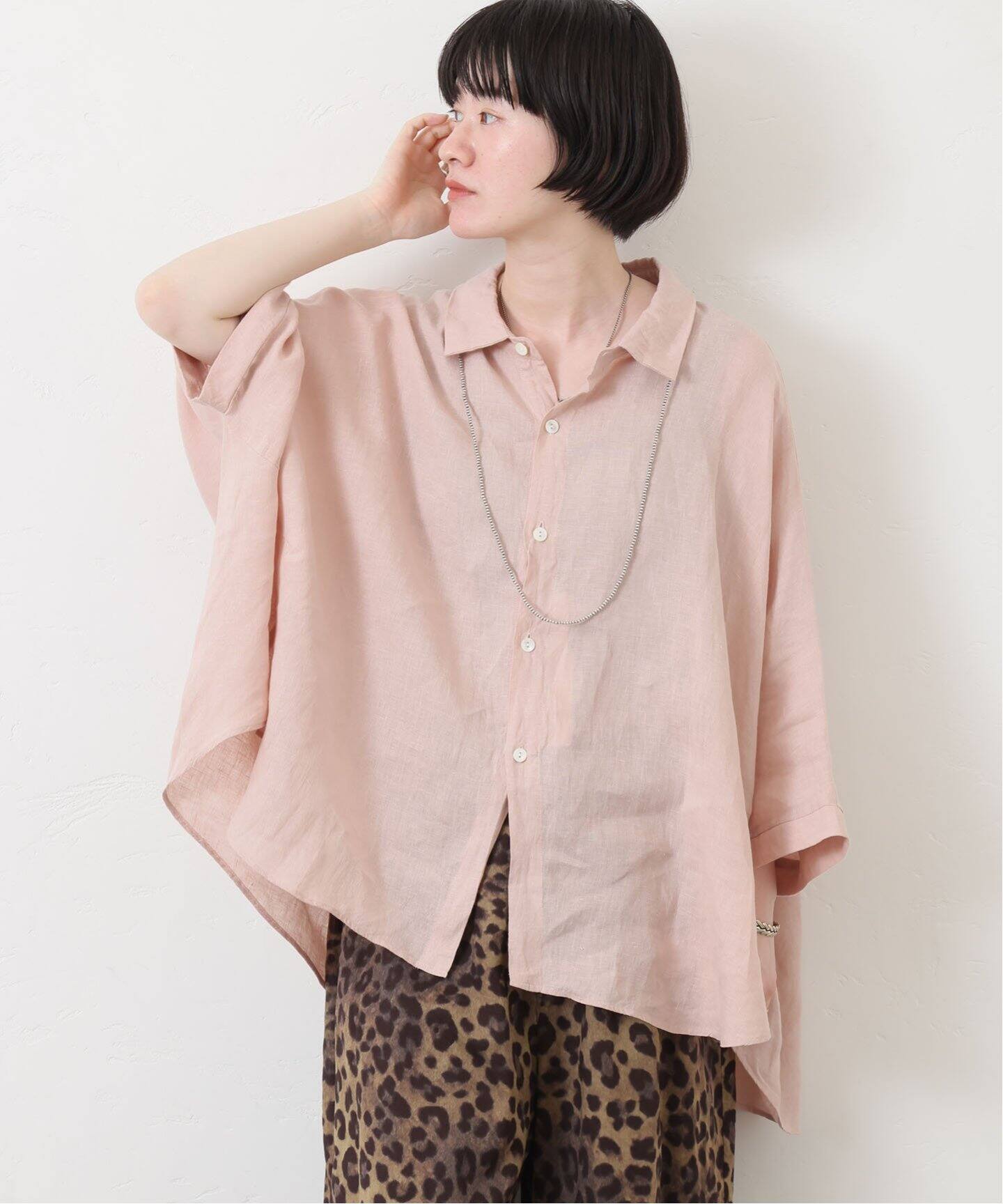 journal standard luxeリネンキャンバス バルーンシャツ リネンキャンバス バルーンシャツ（シャツ／ブラウス）｜journal