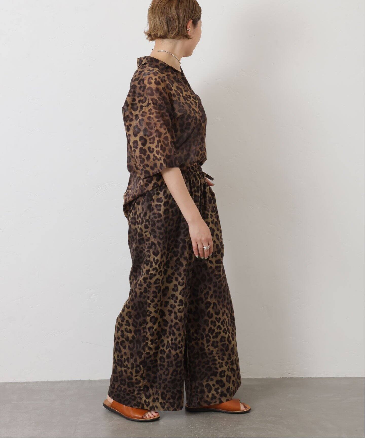 レオパローン オープンシャツ（シャツ／ブラウス）｜journal