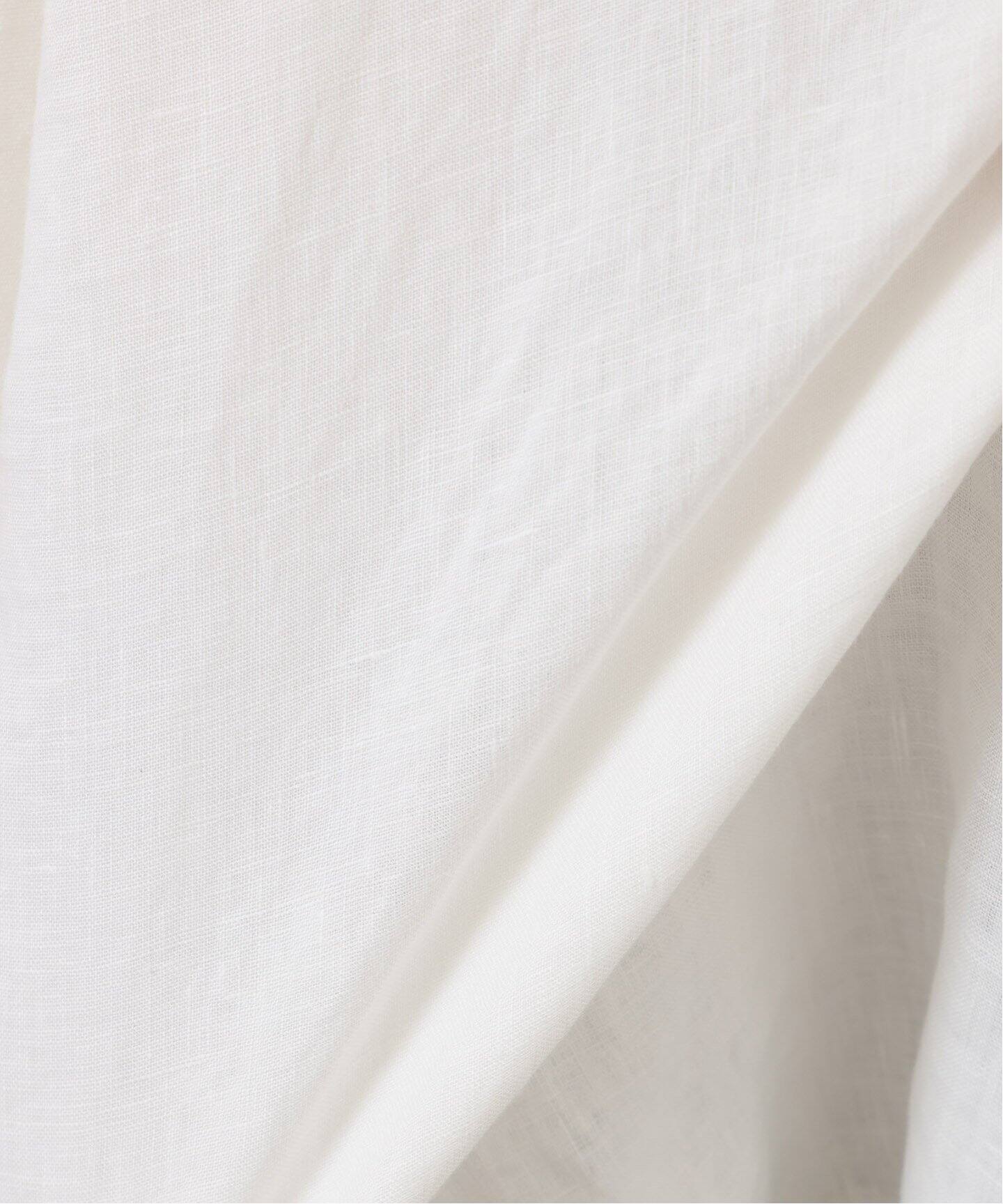 40リネンワッシャー Vスキッパーシャツ（シャツ／ブラウス