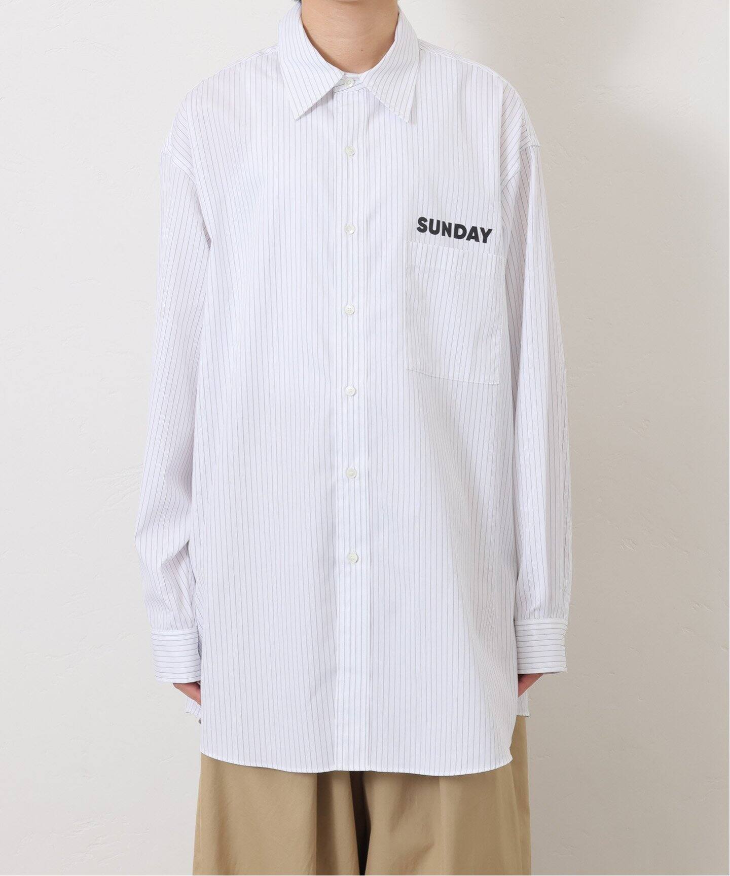 SUNDAY シャツ プラスネクタイ（シャツ／ブラウス）｜journal standard