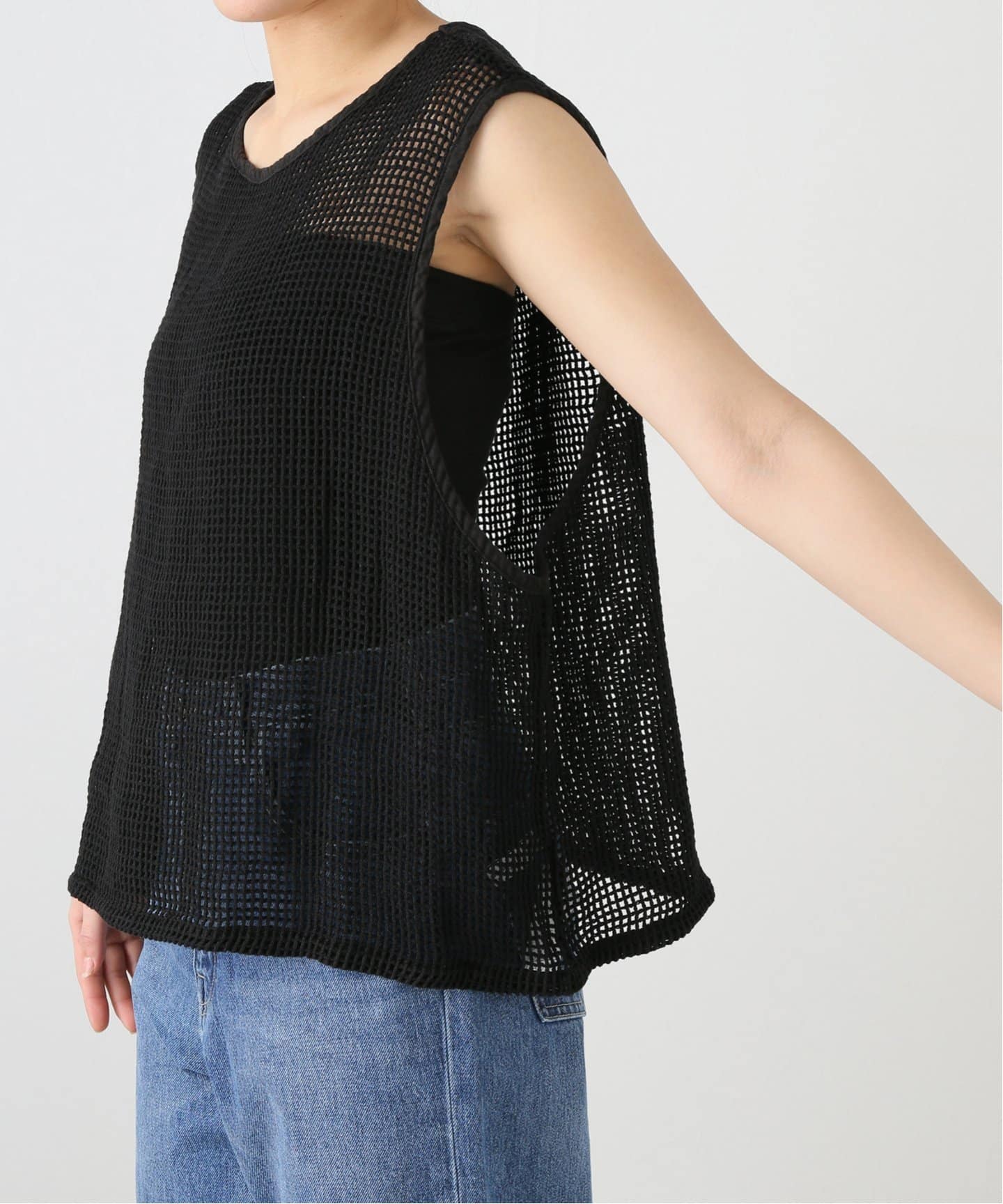 【セール】 スクエアメッシュタンク（その他トップス）｜journal standard トップス