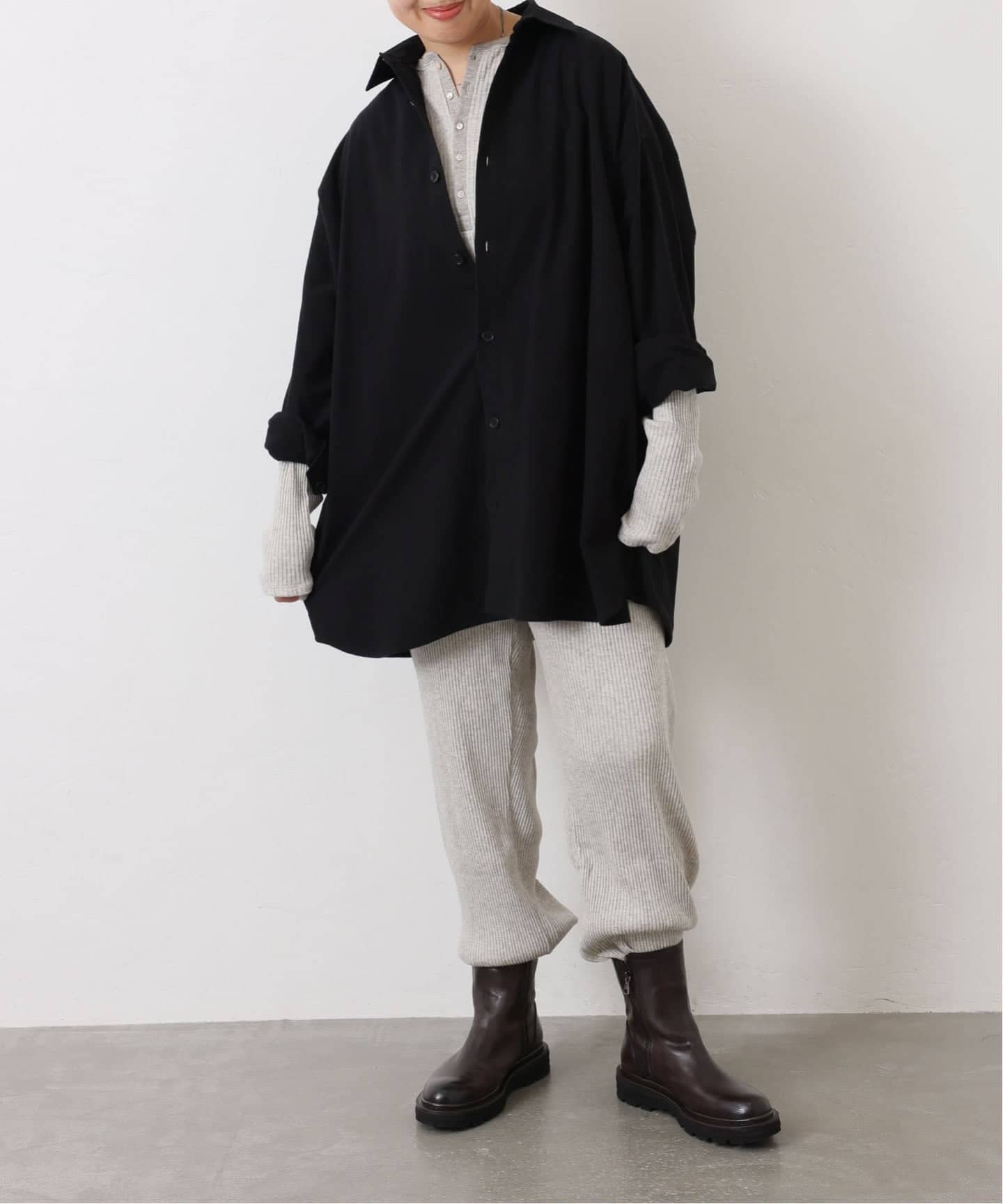 コットンスウェード ジーンシャツ（シャツ／ブラウス）｜journal