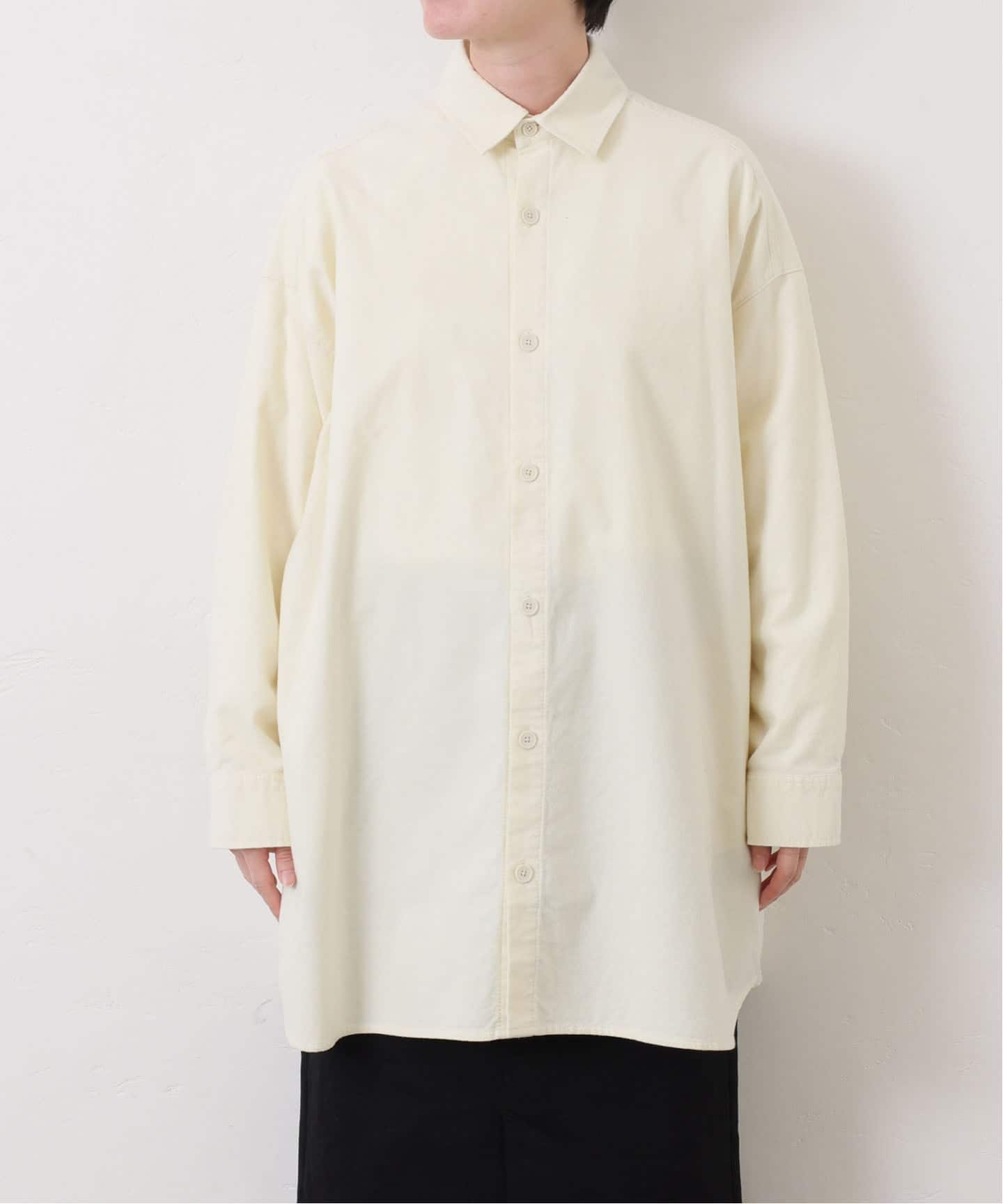 コットンスウェード ジーンシャツ（シャツ／ブラウス）｜journal