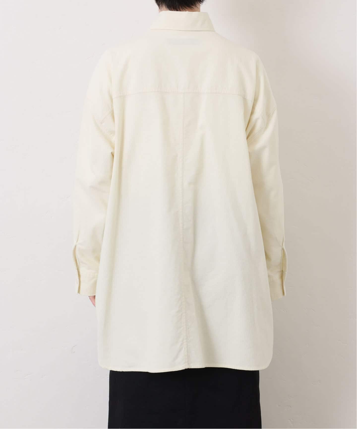 コットンスウェード ジーンシャツ（シャツ／ブラウス）｜journal