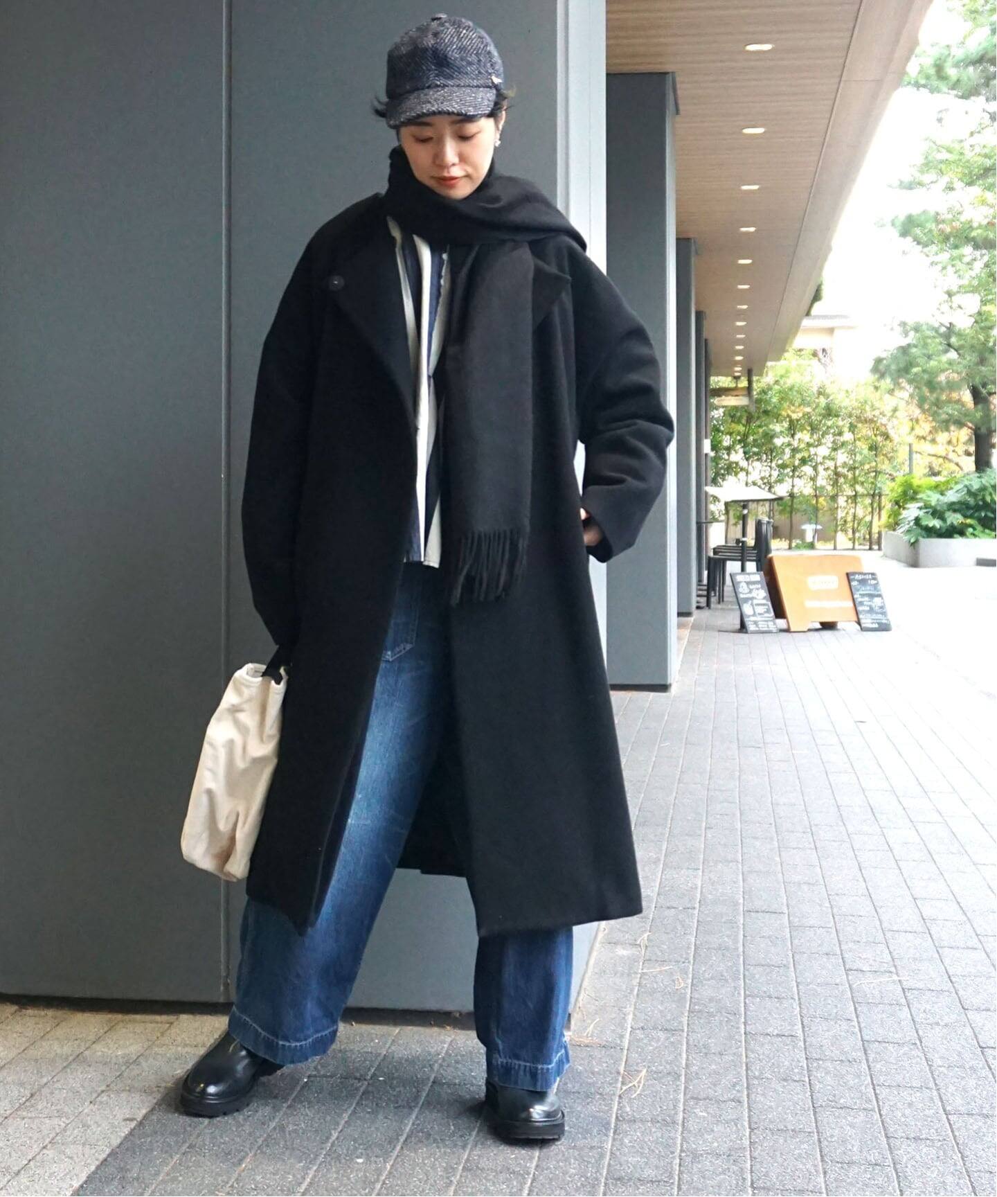 ストライプデニム ヘンリーシャツ（シャツ／ブラウス）｜journal