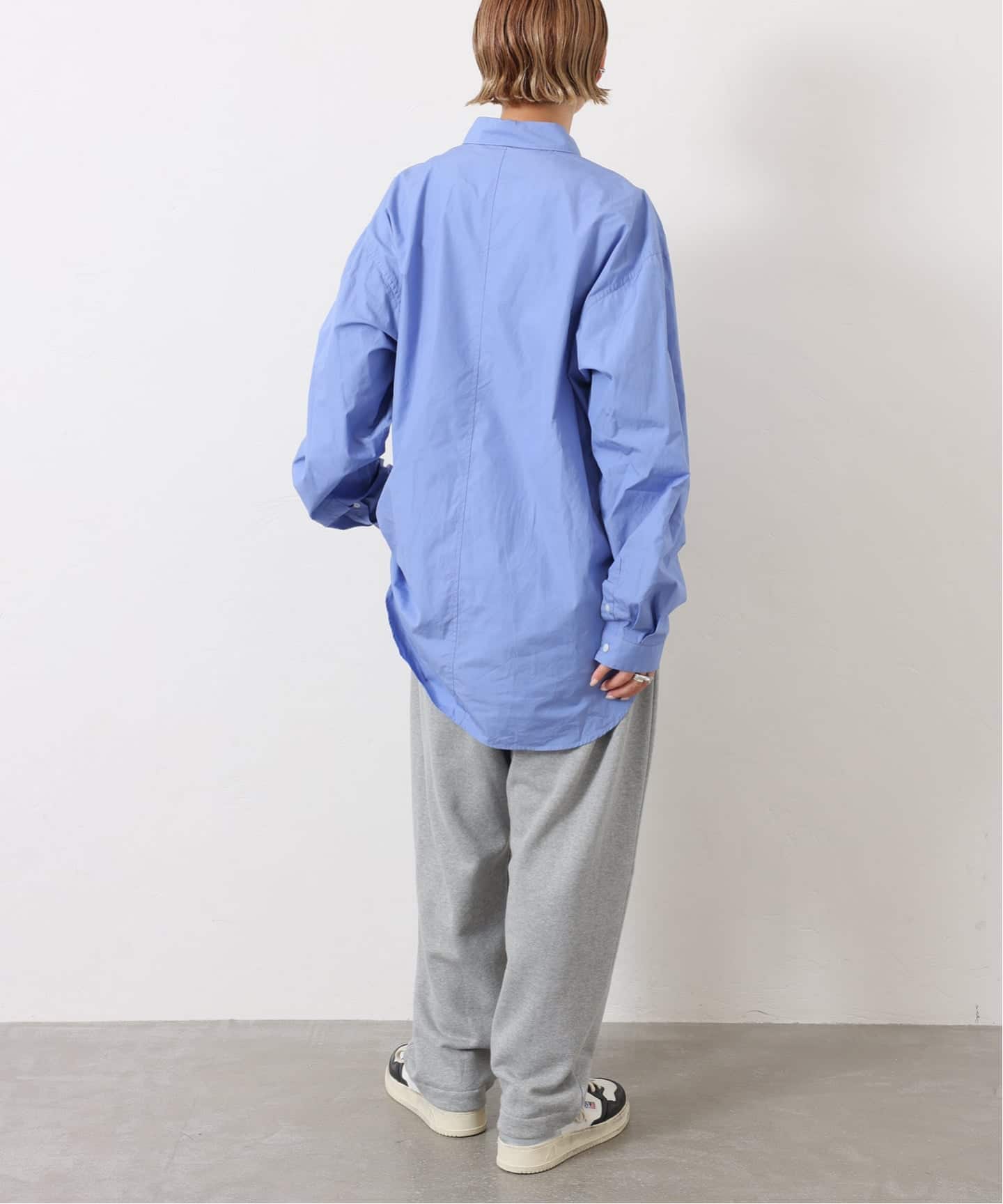 STANDALONE スタンドアローンWashed Tシャツ新品　ブラウン ATON】SUVIN BROAD WASHED SHIRT（シャツ／ブラウス）｜journal