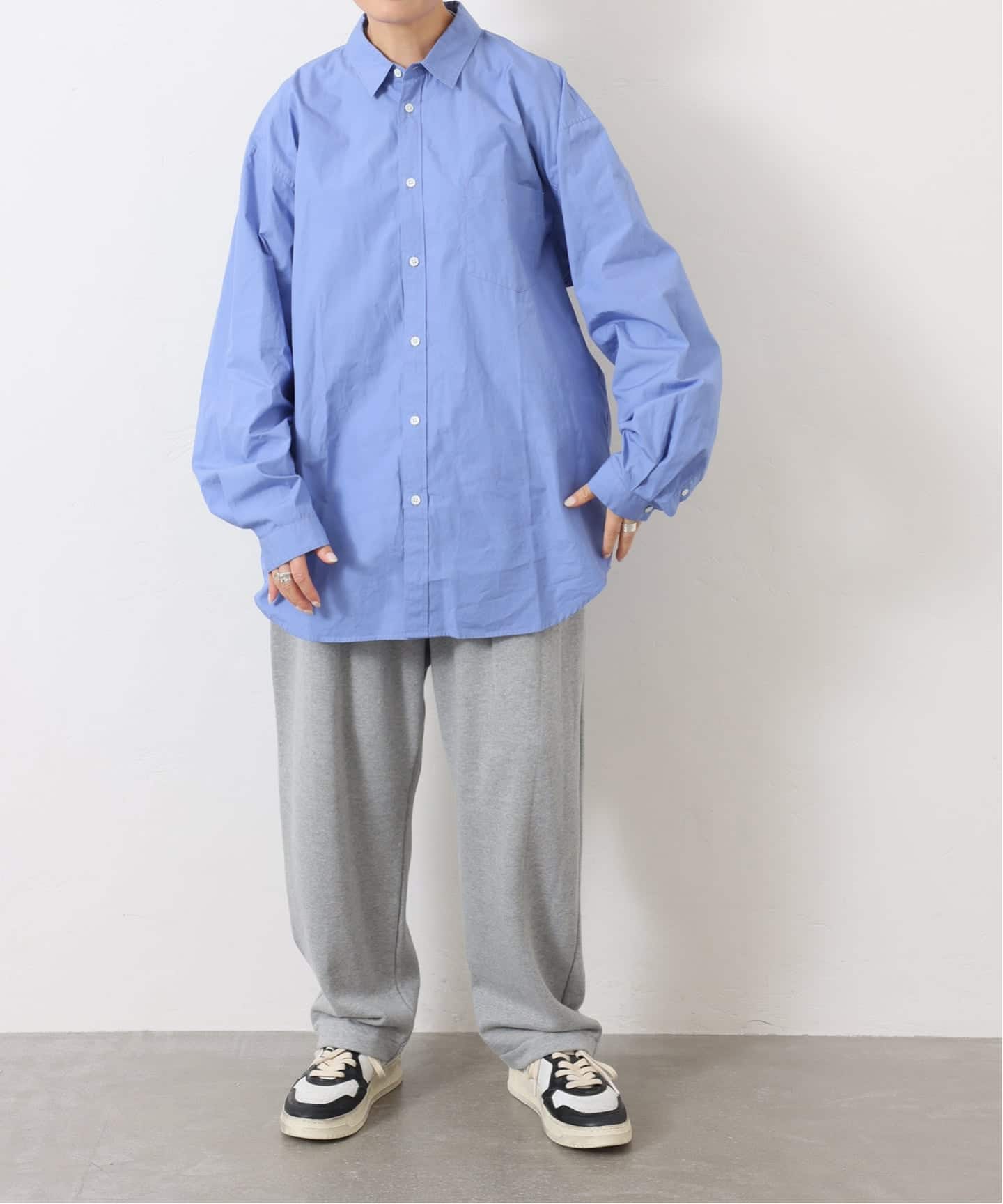 ATON】SUVIN BROAD WASHED SHIRT（シャツ／ブラウス）｜journal