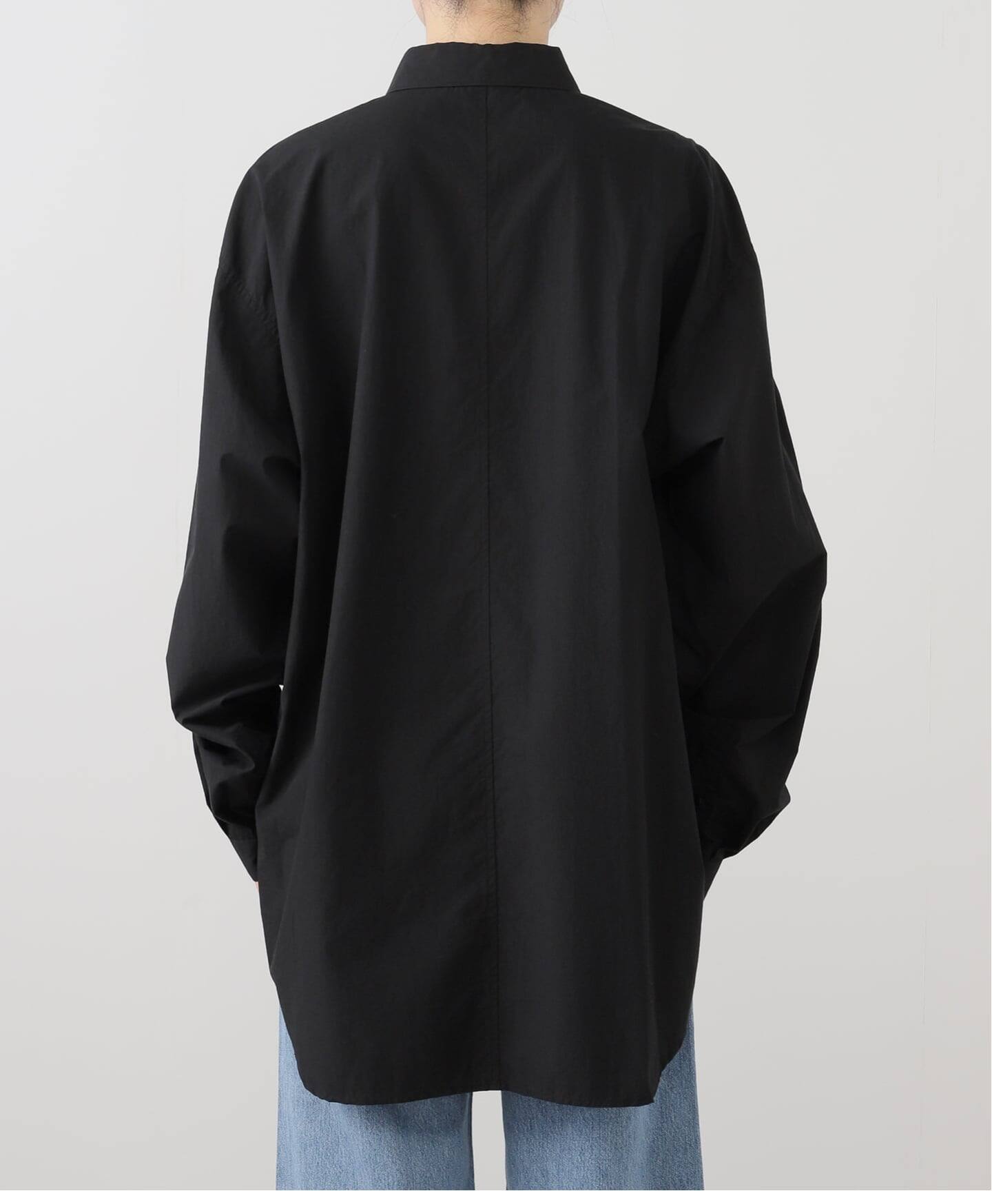 ATON】SUVIN BROAD WASHED SHIRT（シャツ／ブラウス）｜journal