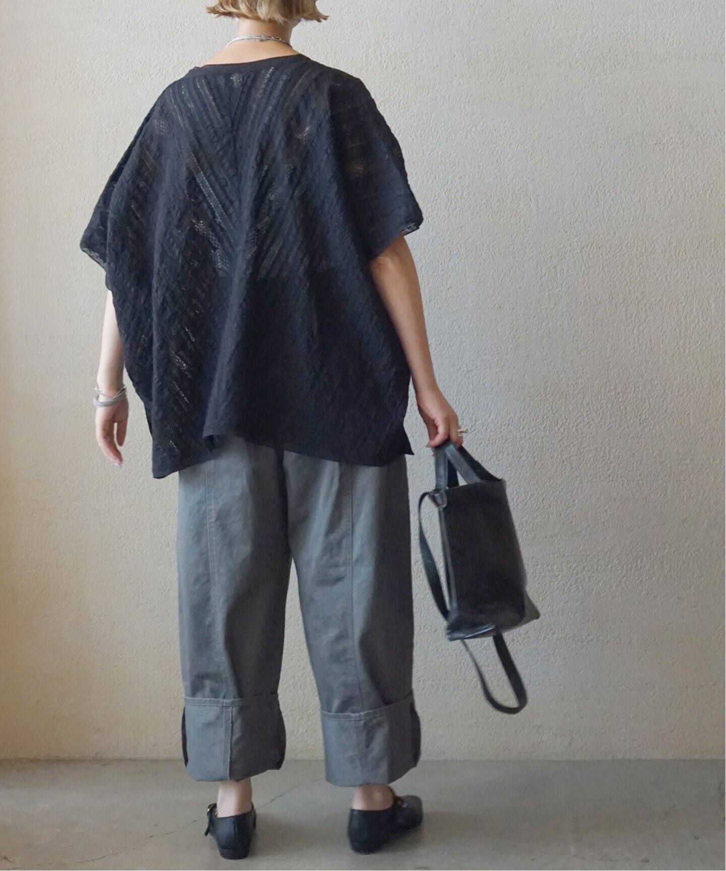 【新品タグつき】SOIL  ALL LACE PONCHO SOIL】VOILE LACE ALL LACE PONCHO（シャツ／ブラウス