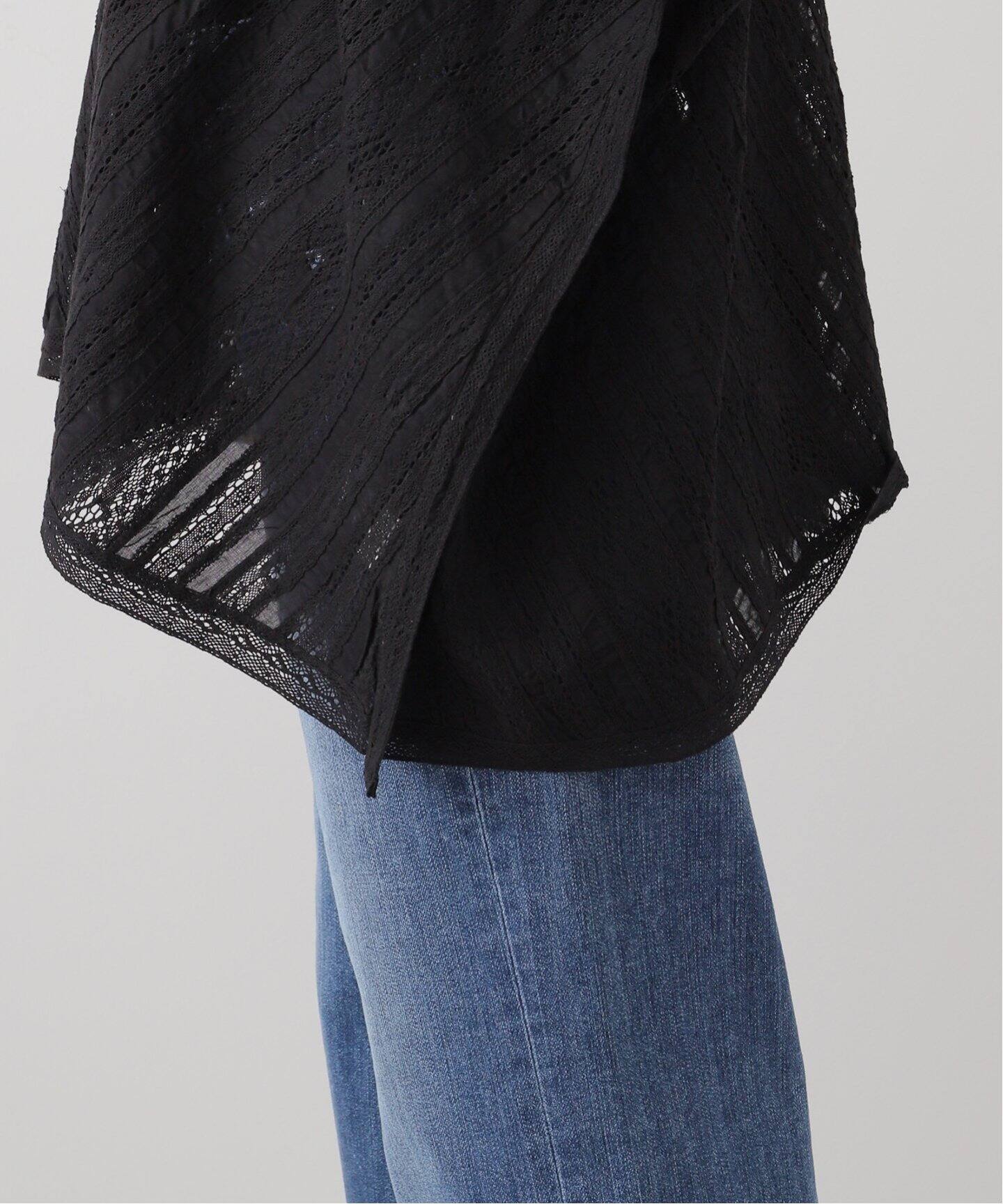 SOIL】VOILE LACE ALL LACE PONCHO（シャツ／ブラウス