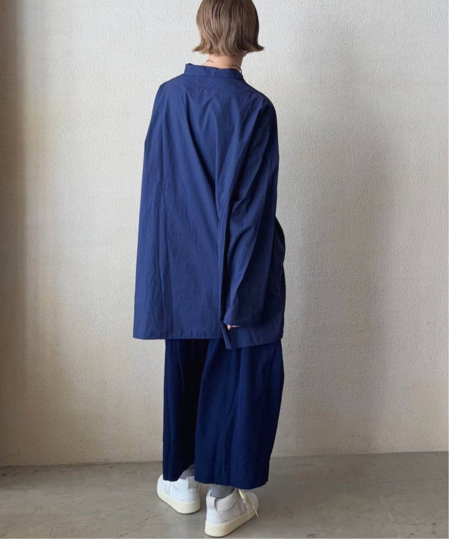 MANUELLE GUIBAL /マニュエルギバル】 WIDE PULL SHIRT（シャツ 