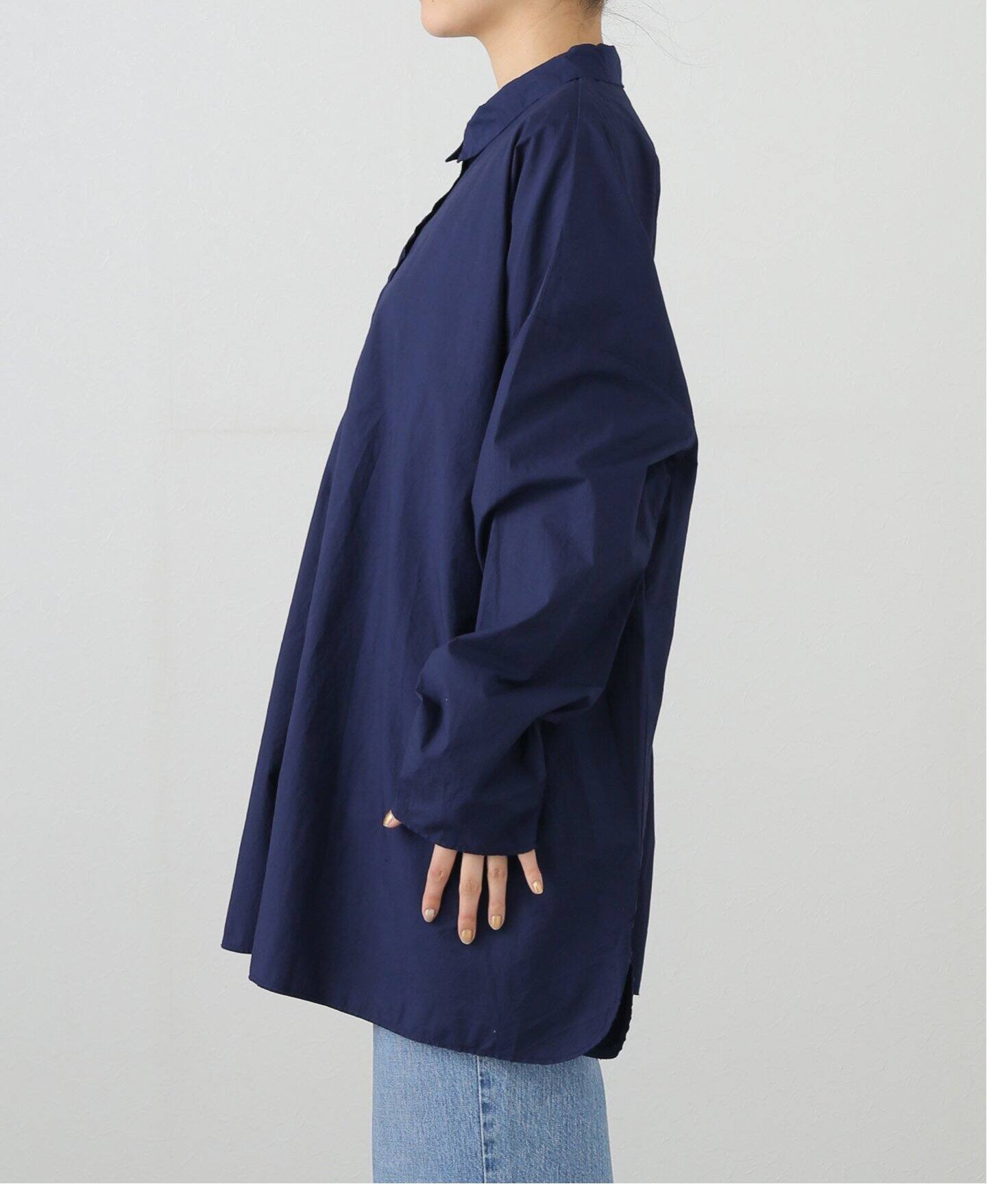 MANUELLE GUIBAL /マニュエルギバル】 WIDE PULL SHIRT（シャツ 