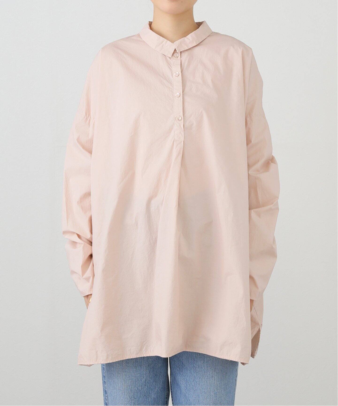 MANUELLE GUIBAL /マニュエルギバル】 WIDE PULL SHIRT（シャツ 