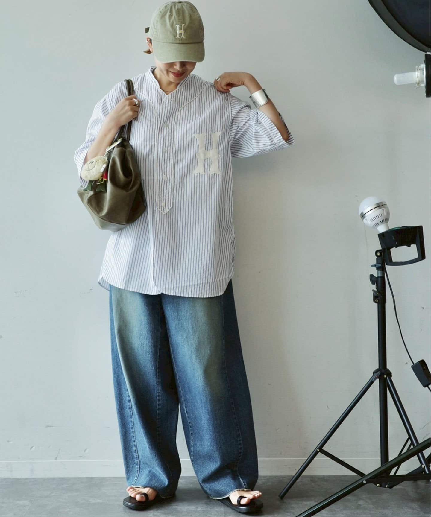 hari ベースボールシャツ HARi】 BASE BALL SHIRT（シャツ／ブラウス）｜journal standard luxe