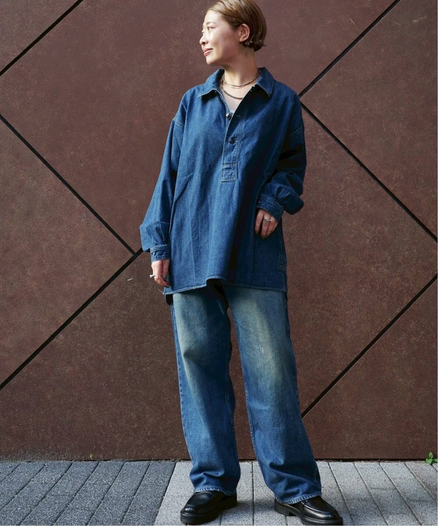ジャーナルスタンダードラックス チマラUS NAVY DECK SHIRT chimala】US NAVY DECK SHIRT（シャツ／ブラウス）｜journal standard
