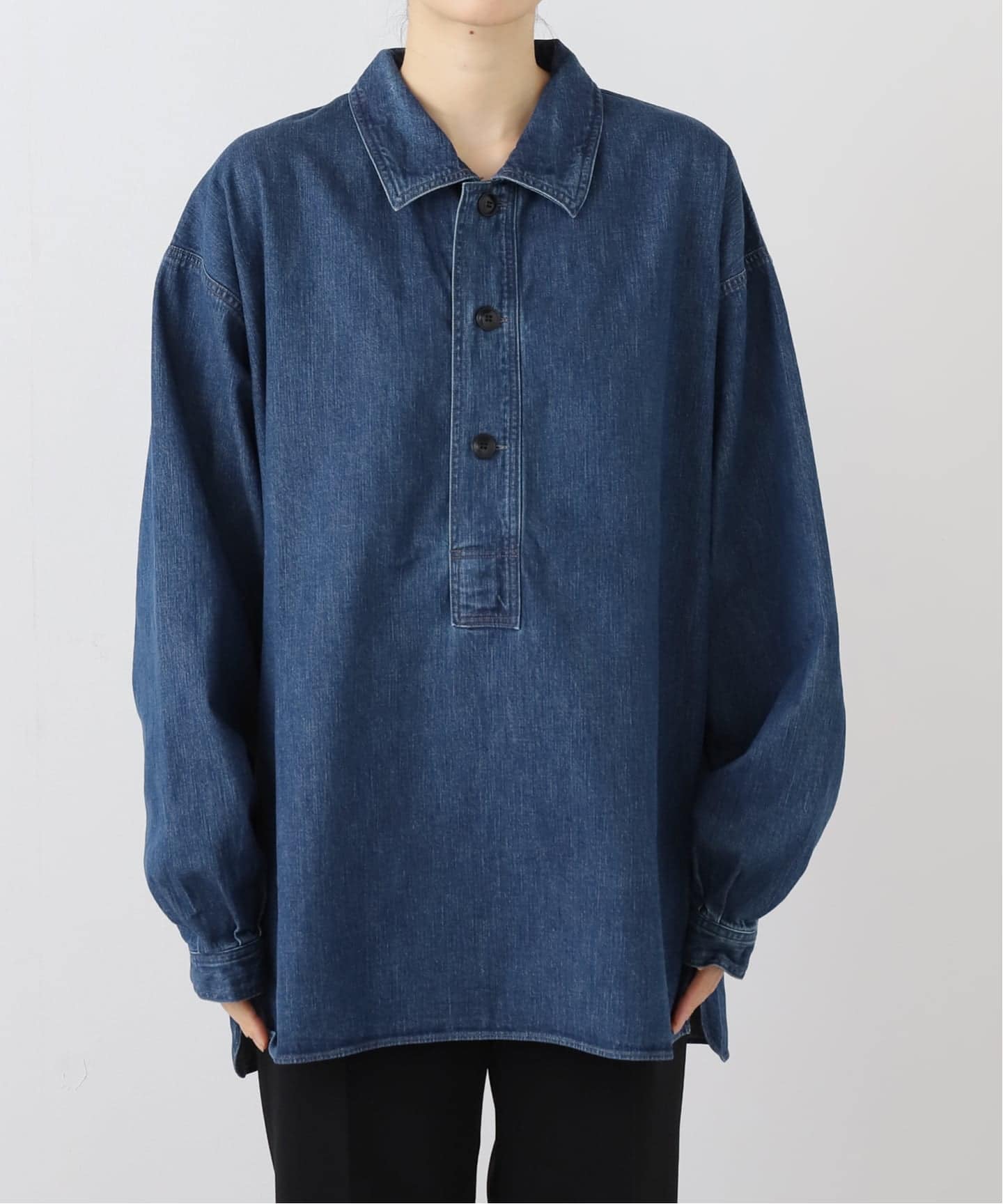chimala】US NAVY DECK SHIRT（シャツ／ブラウス）｜journal standard