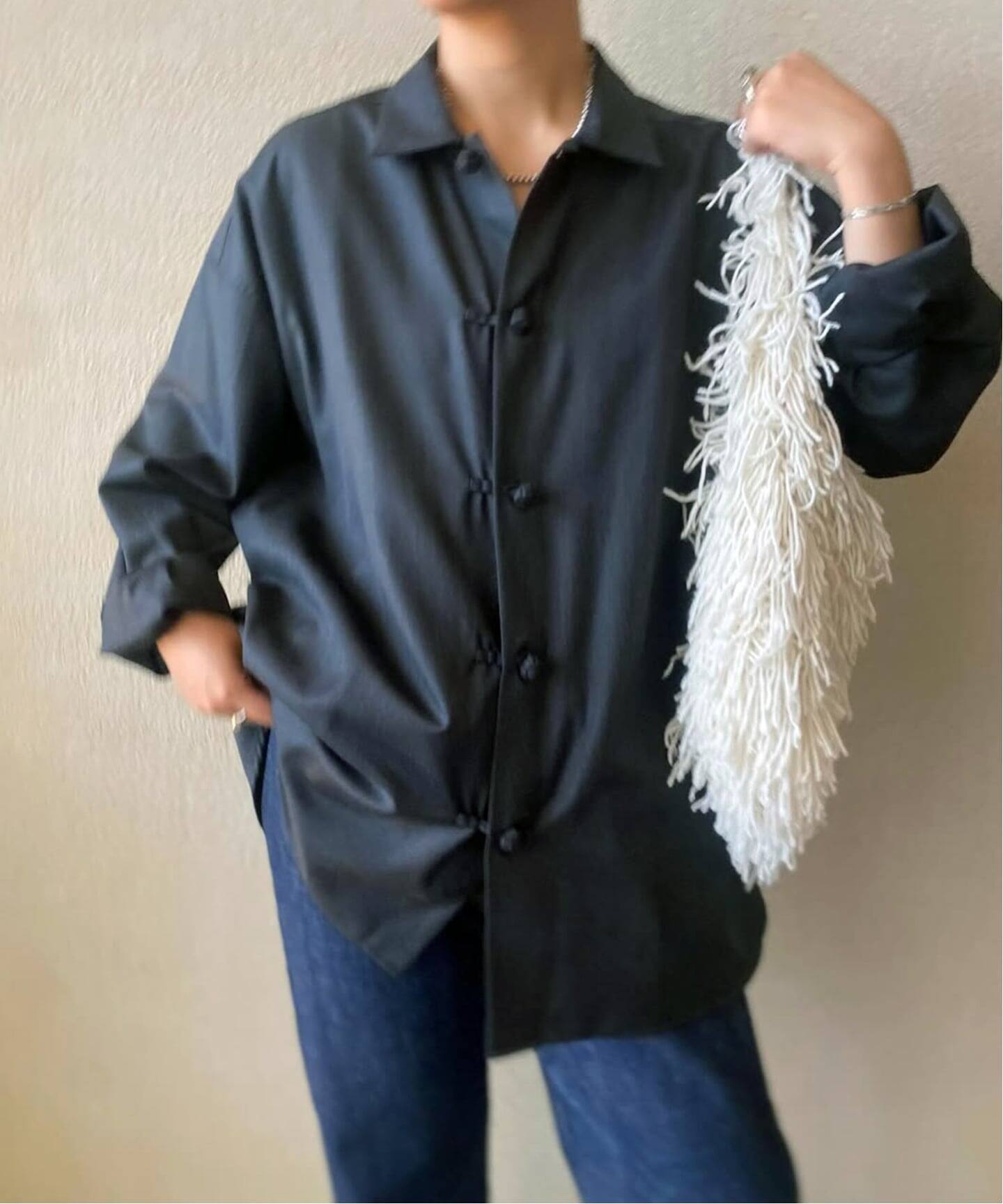 新品 SEEALL ESSENTIAL B SHIRTS size44 fit=scale-down,w=1200