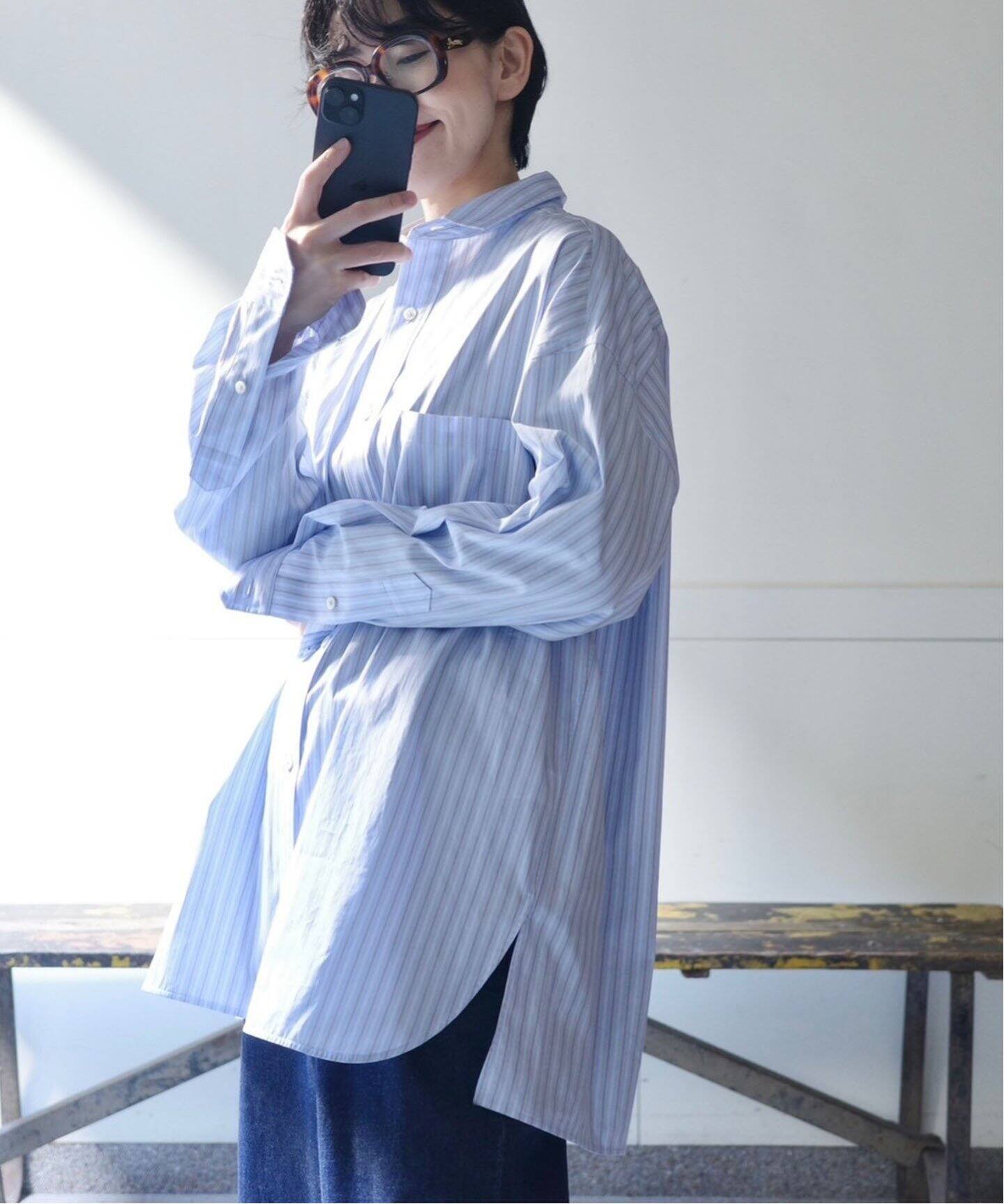 TICCA/ティッカ】 SQUARE BIG SHIRT UNI（シャツ／ブラウス）｜journal 