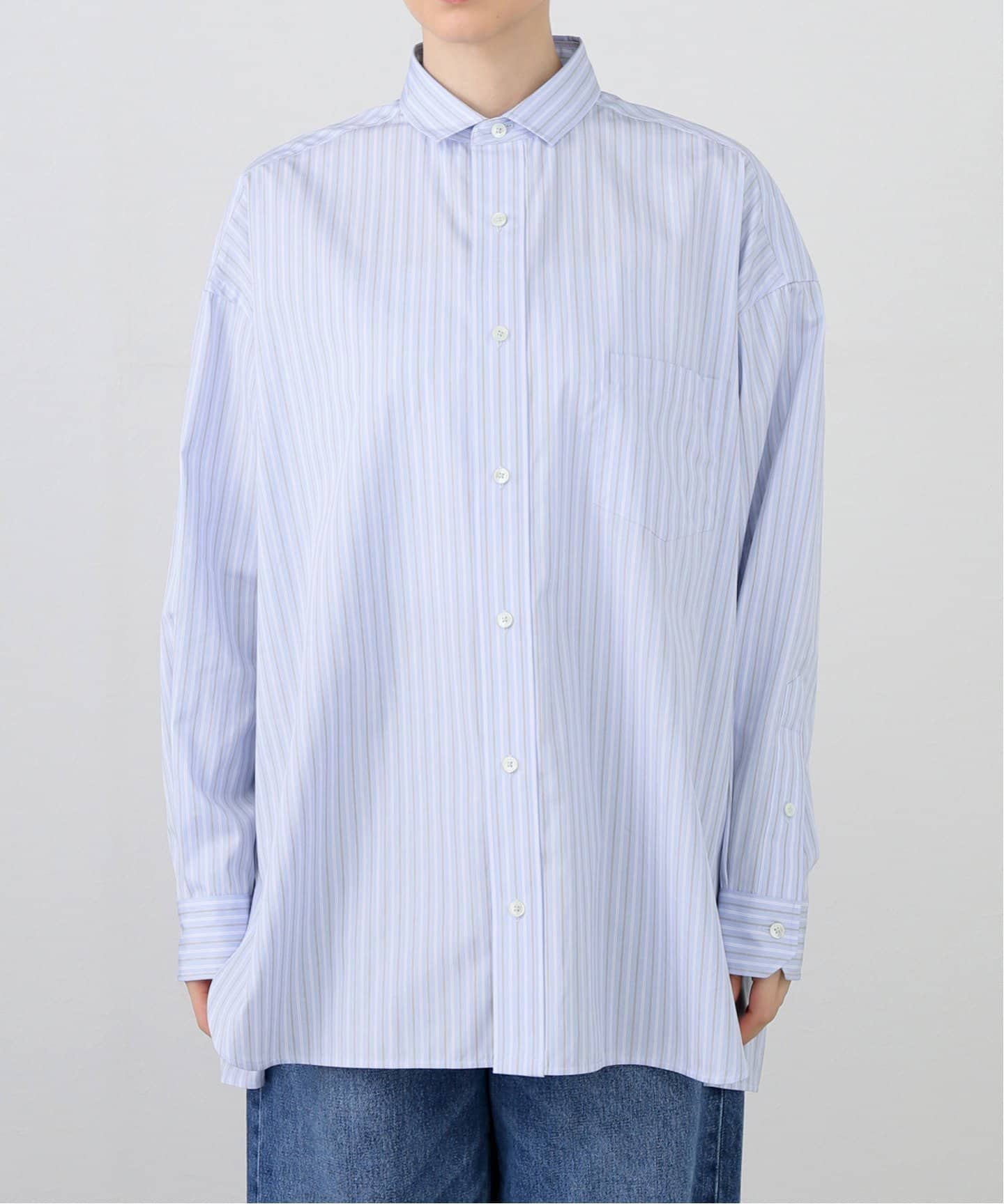 TICCA/ティッカ】 SQUARE BIG SHIRT UNI（シャツ／ブラウス