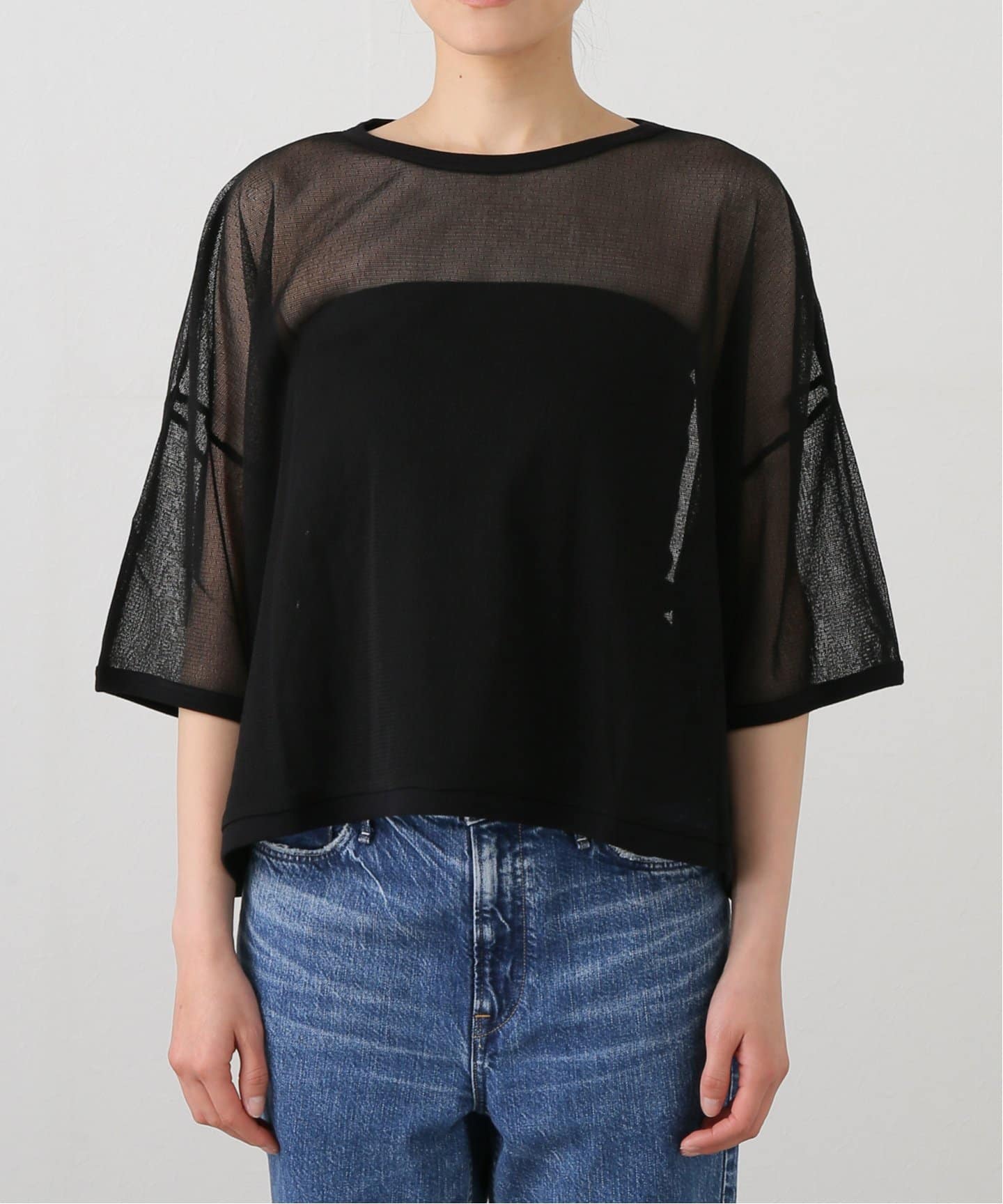 journal standard luxe chimala チュール Tシャツ chimala】TULLE SLEEVELES TEE（その他トップス）｜journal