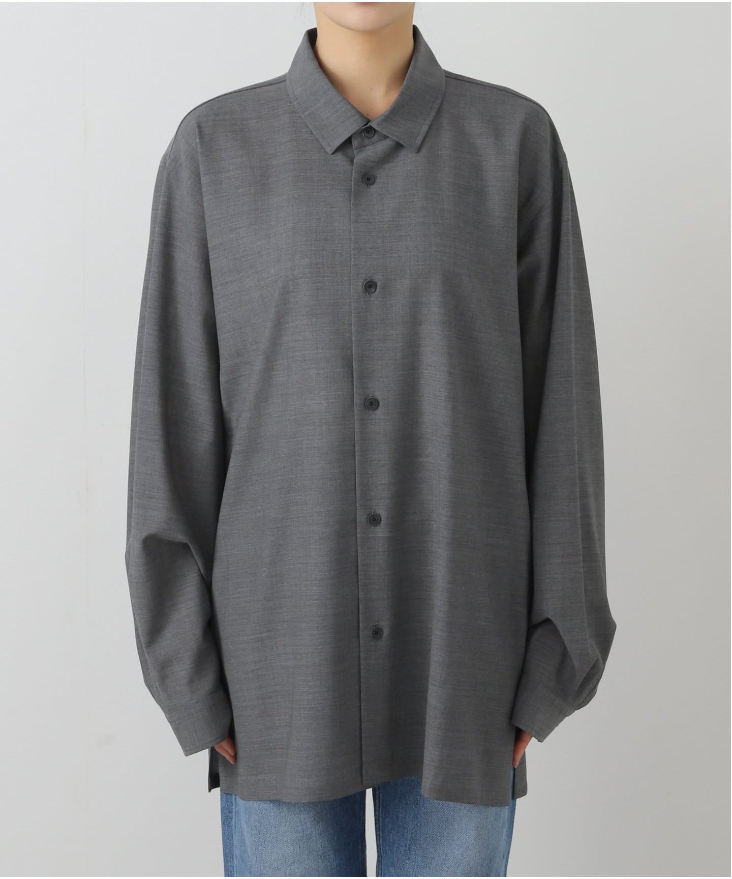 LIMONTA×TWIST WOOLアーミーシャツ LIMONTA×TWIST WOOLアーミーシャツ UNITED TOKYO（ユナイテッド