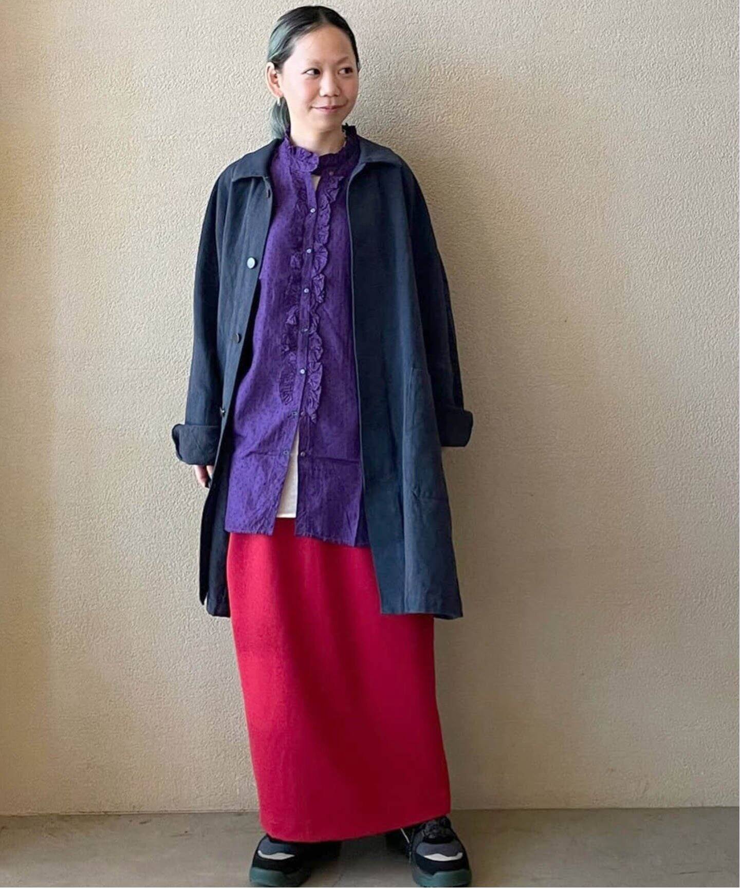 INJIRI/インジリ】 FRILL OPEN SHIRT（シャツ／ブラウス）｜journal 