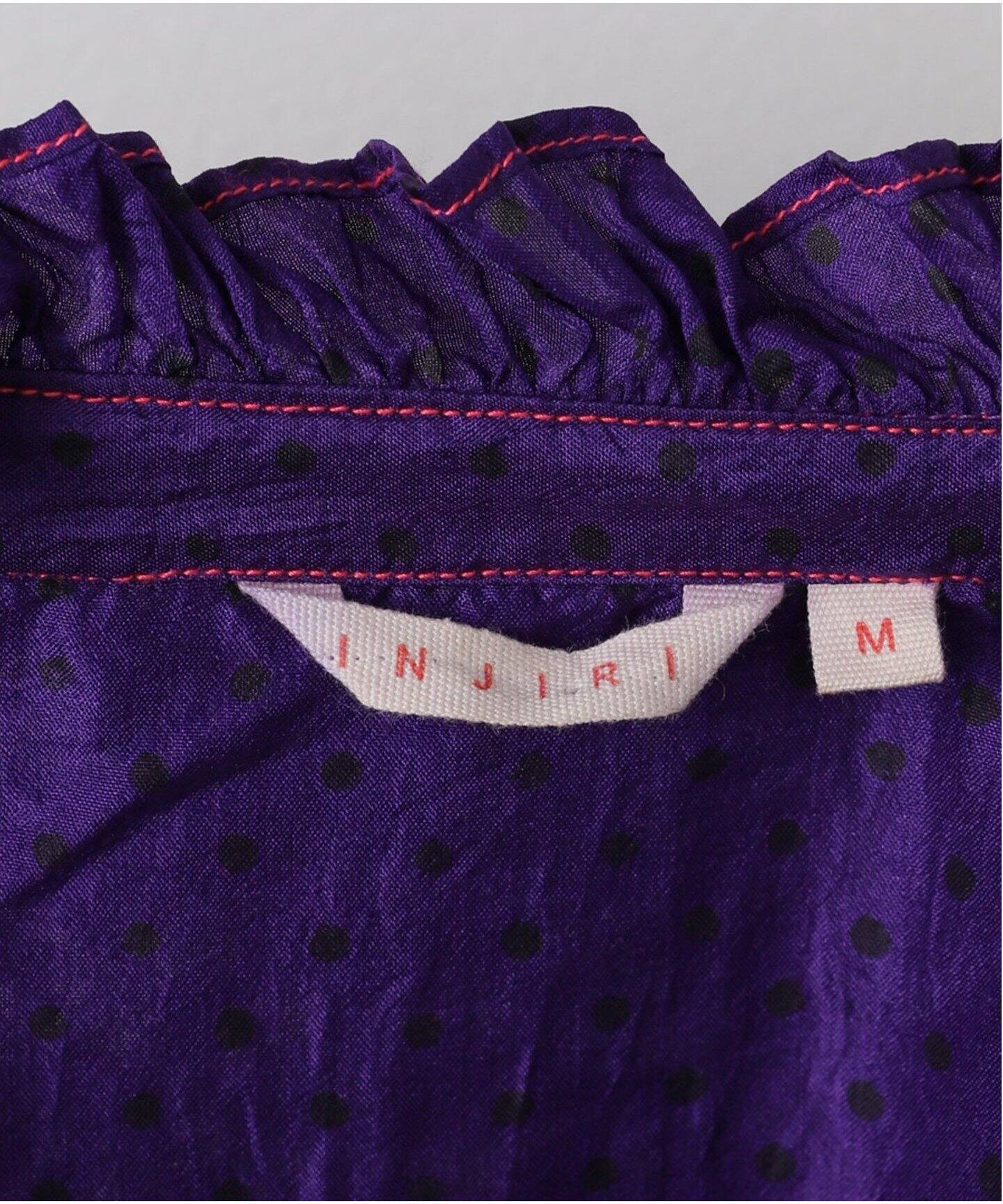 INJIRI/インジリ】 FRILL OPEN SHIRT（シャツ／ブラウス）｜journal 