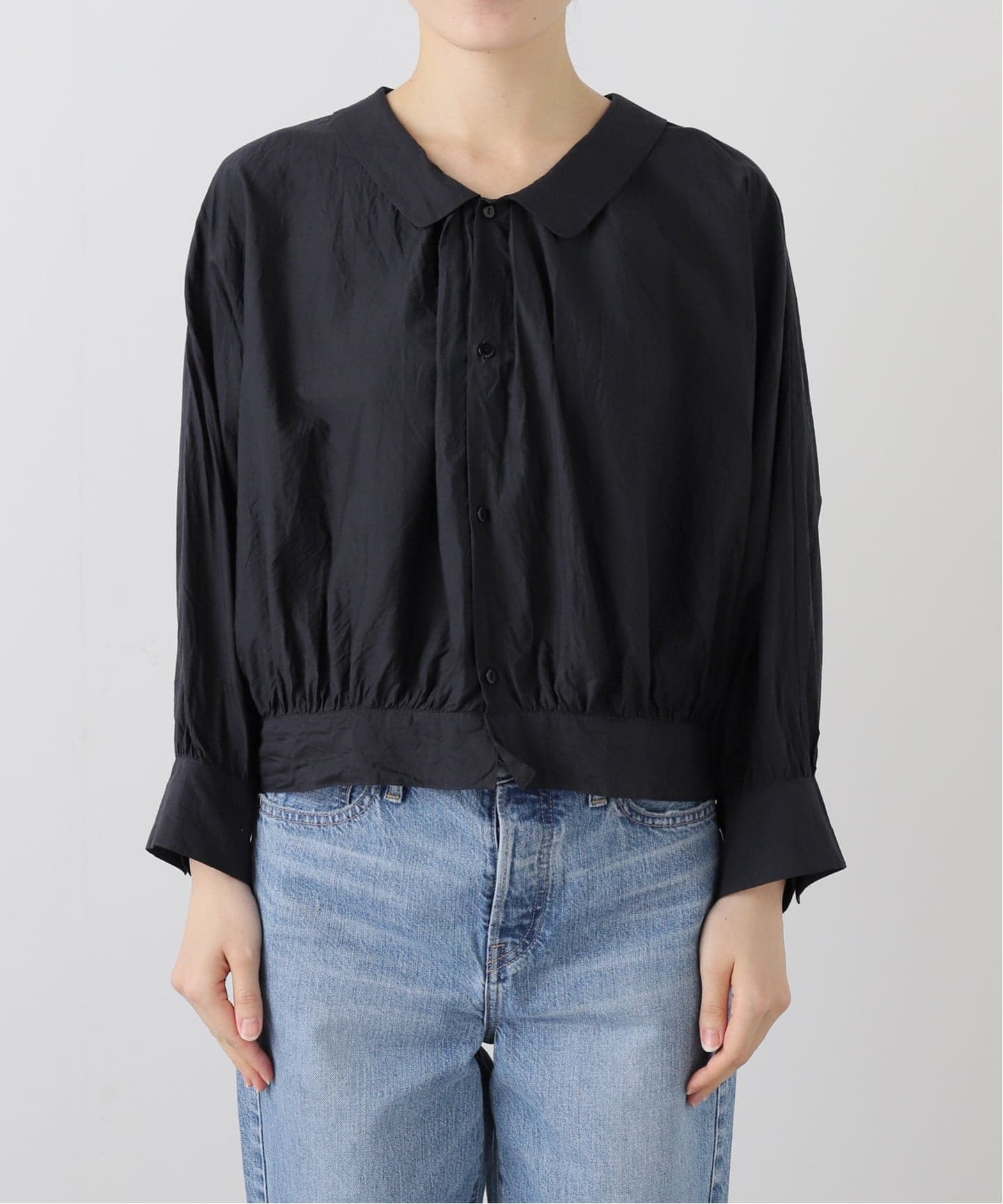 journal standard luxe ブラウス TOUJOURS】 COTTON*SILK Bolero Blouse（シャツ／ブラウス）｜journal