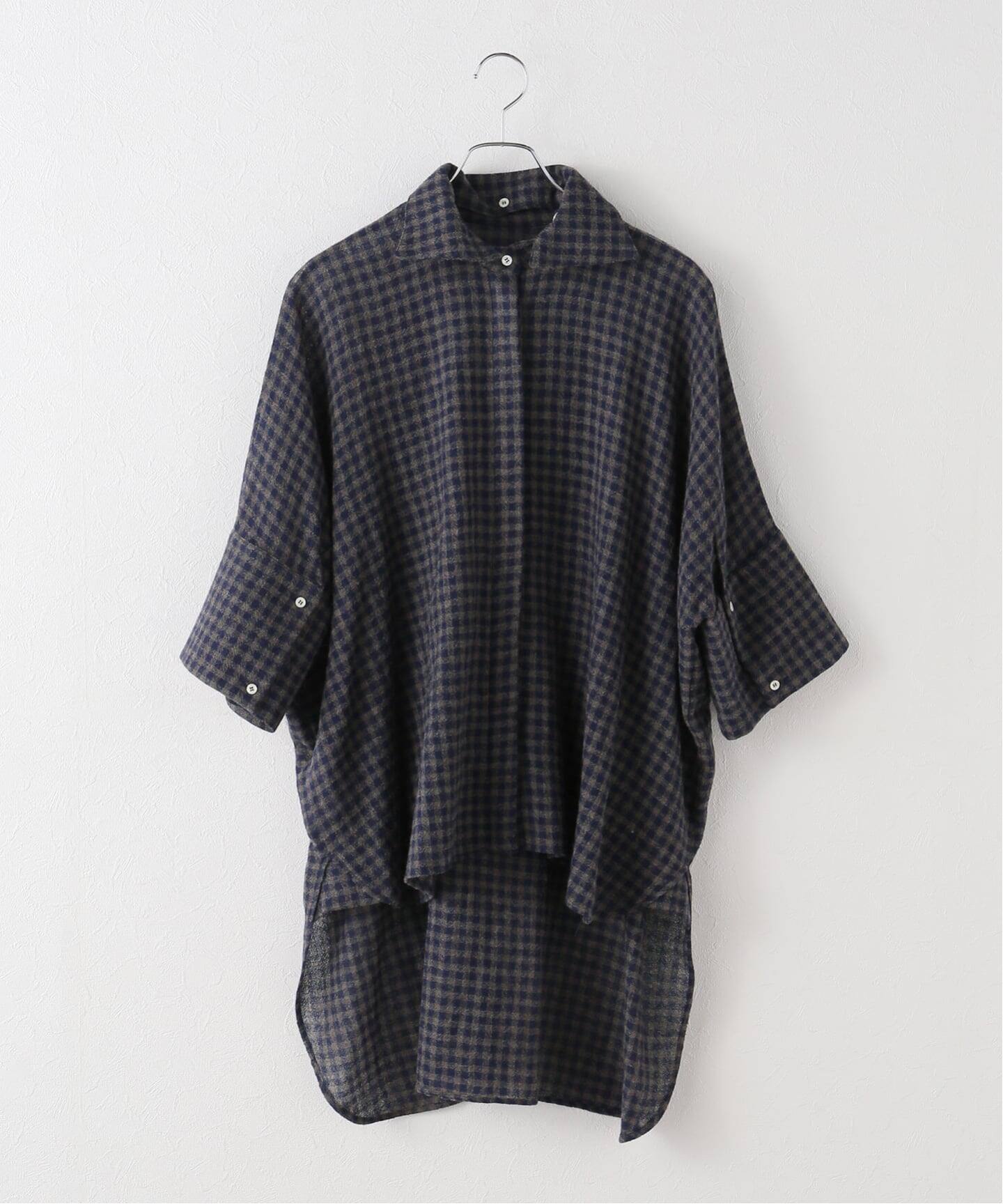 JEJIA シャツ Jejia Asymmetric cotton shirt with button|JDPS23SH130121484