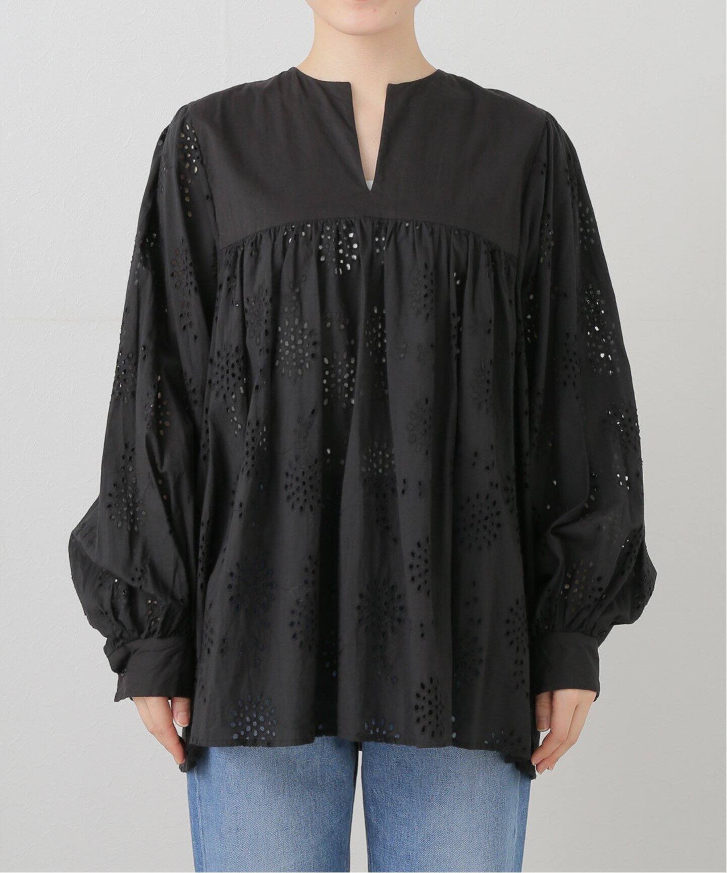 TOUJOURS 】 LINEN CLOTH Ruffle Shirt（シャツ／ブラウス