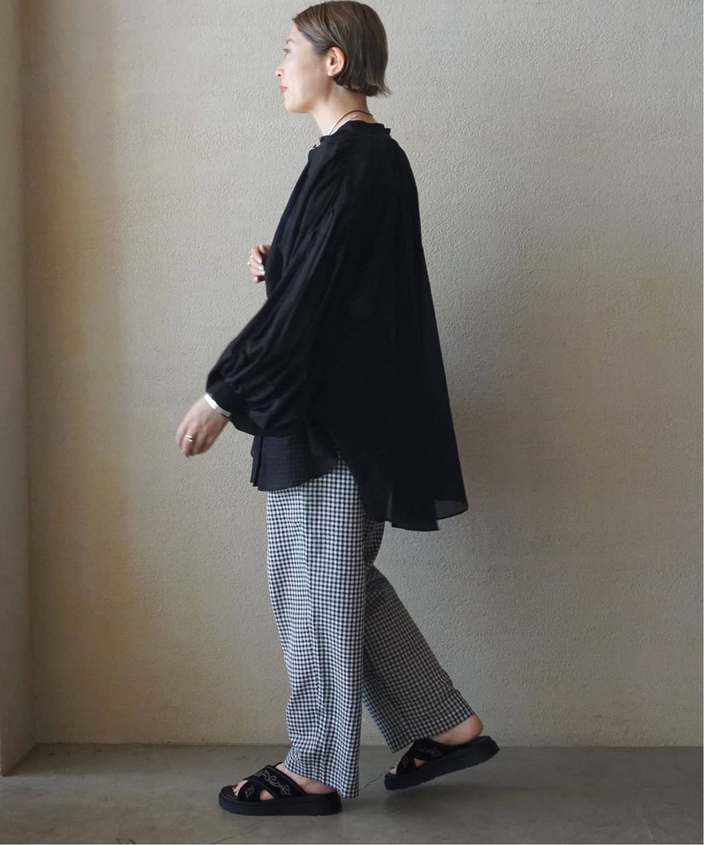 journal standard luxe 【enrica】 enrica】 GATHERED BLOUSE（シャツ／ブラウス）｜journal