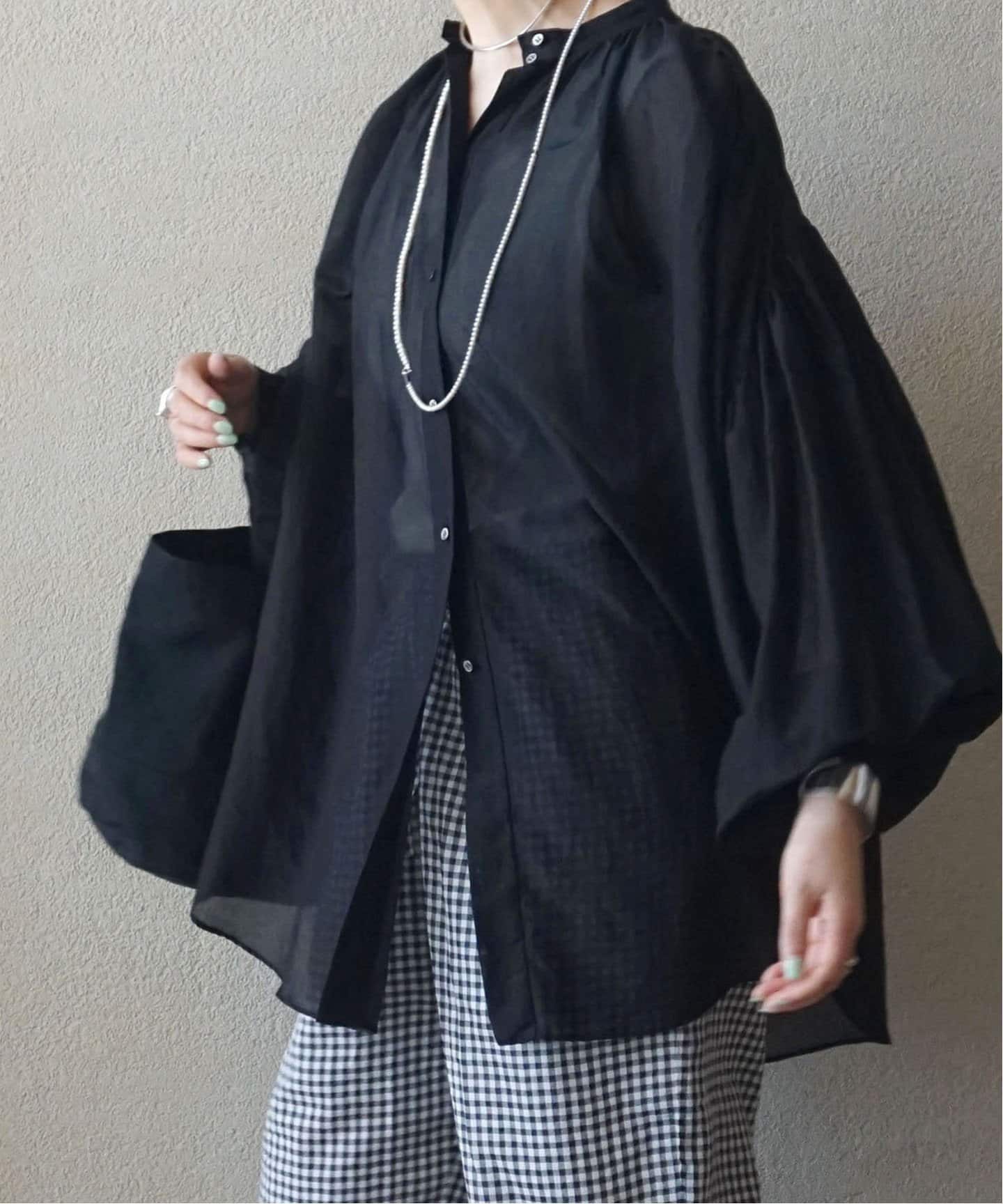 enrica】 GATHERED BLOUSE（シャツ／ブラウス）｜journal