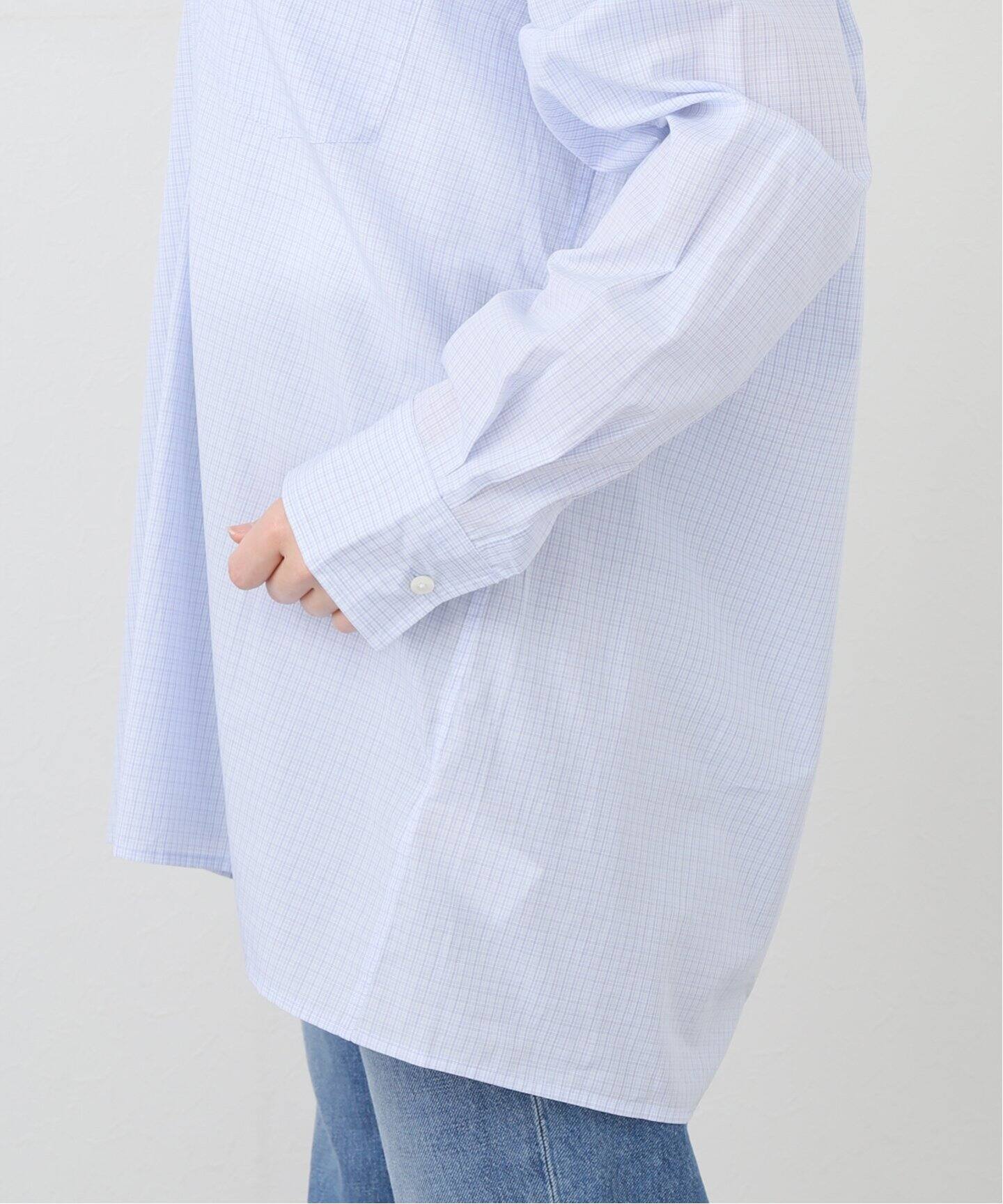 6397】COLLARLESS SHIRT（シャツ／ブラウス）｜journal standard