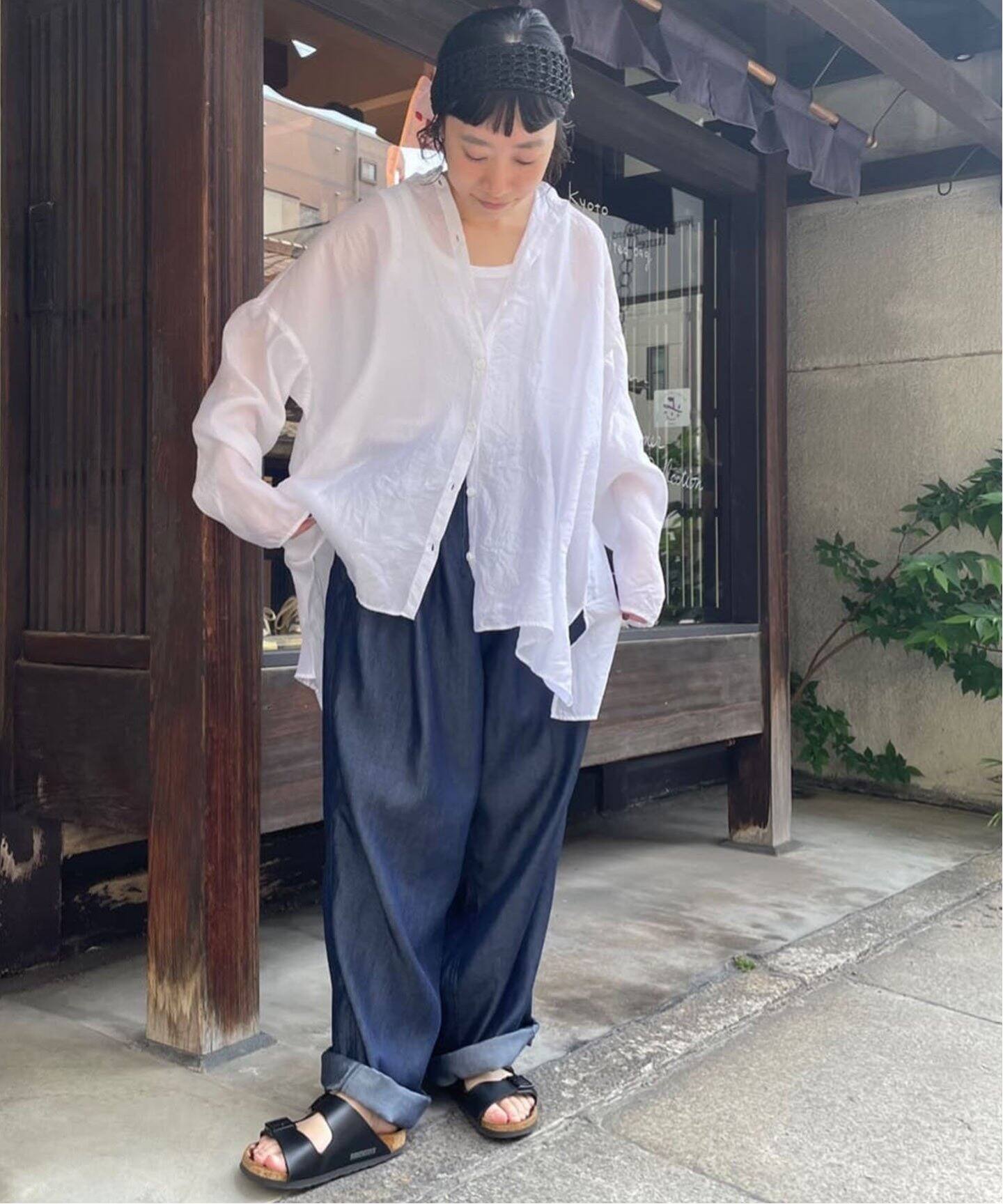 MANUELLE GUIBAL 】SHIRT MAO SHYLK（シャツ／ブラウス）｜journal