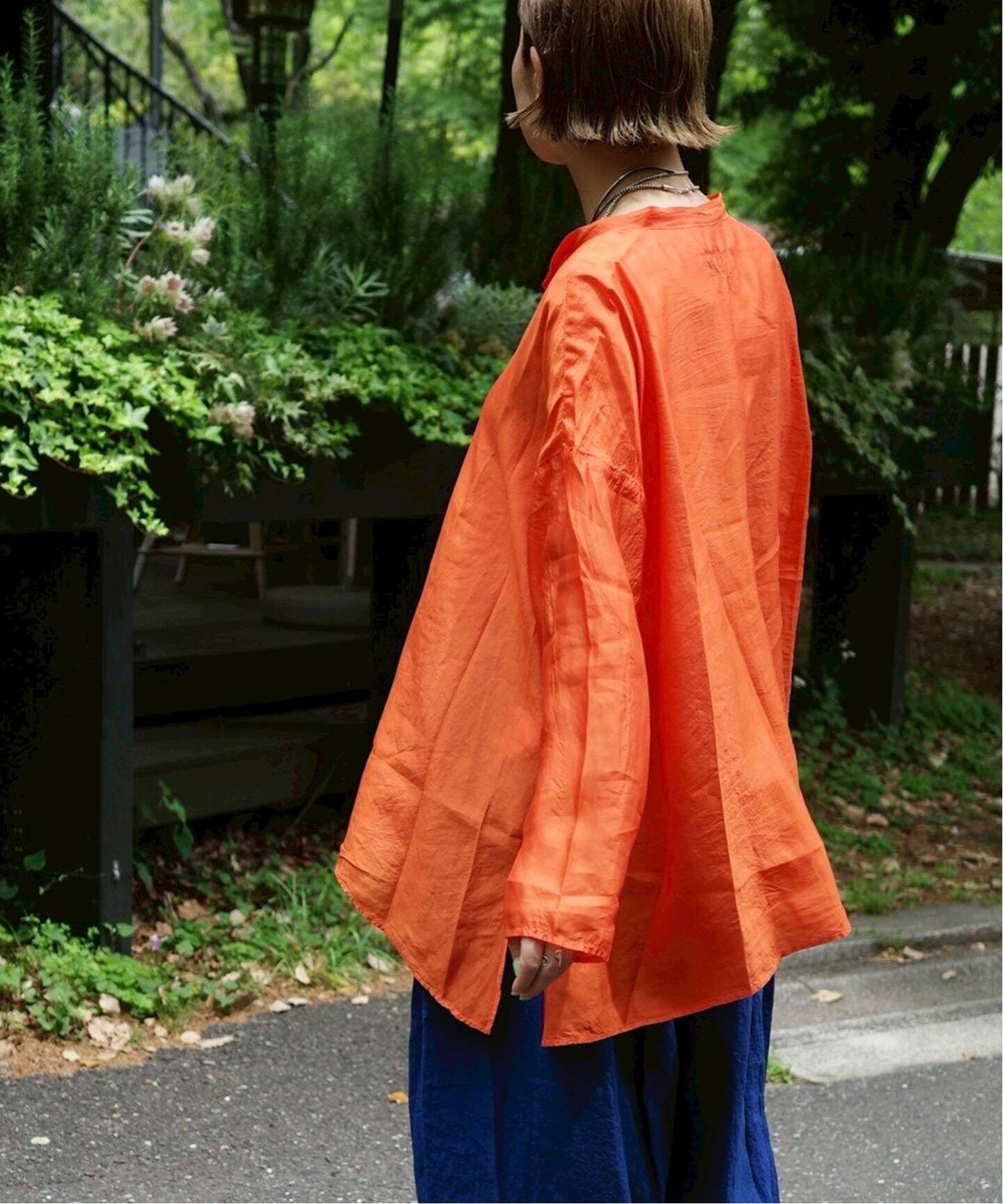 MANUELLE GUIBAL 】SHIRT MAO SHYLK（シャツ／ブラウス）｜journal