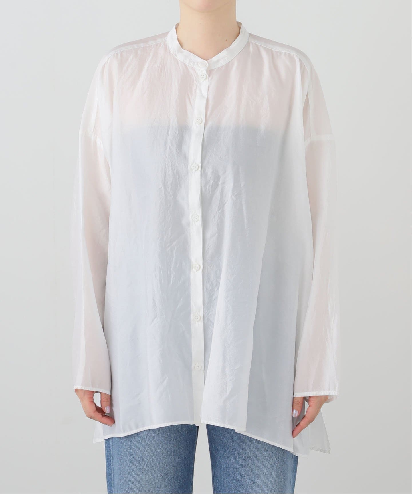 MANUELLE GUIBAL 】SHIRT MAO SHYLK（シャツ／ブラウス）｜journal
