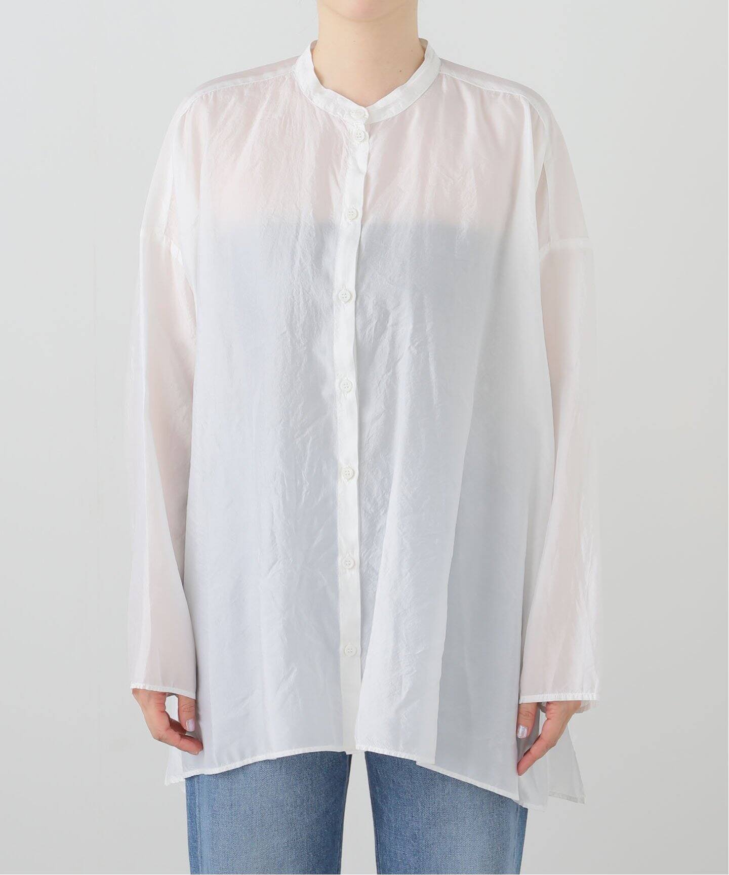 MANUELLE GUIBAL 】SHIRT MAO SHYLK（シャツ／ブラウス）｜journal 