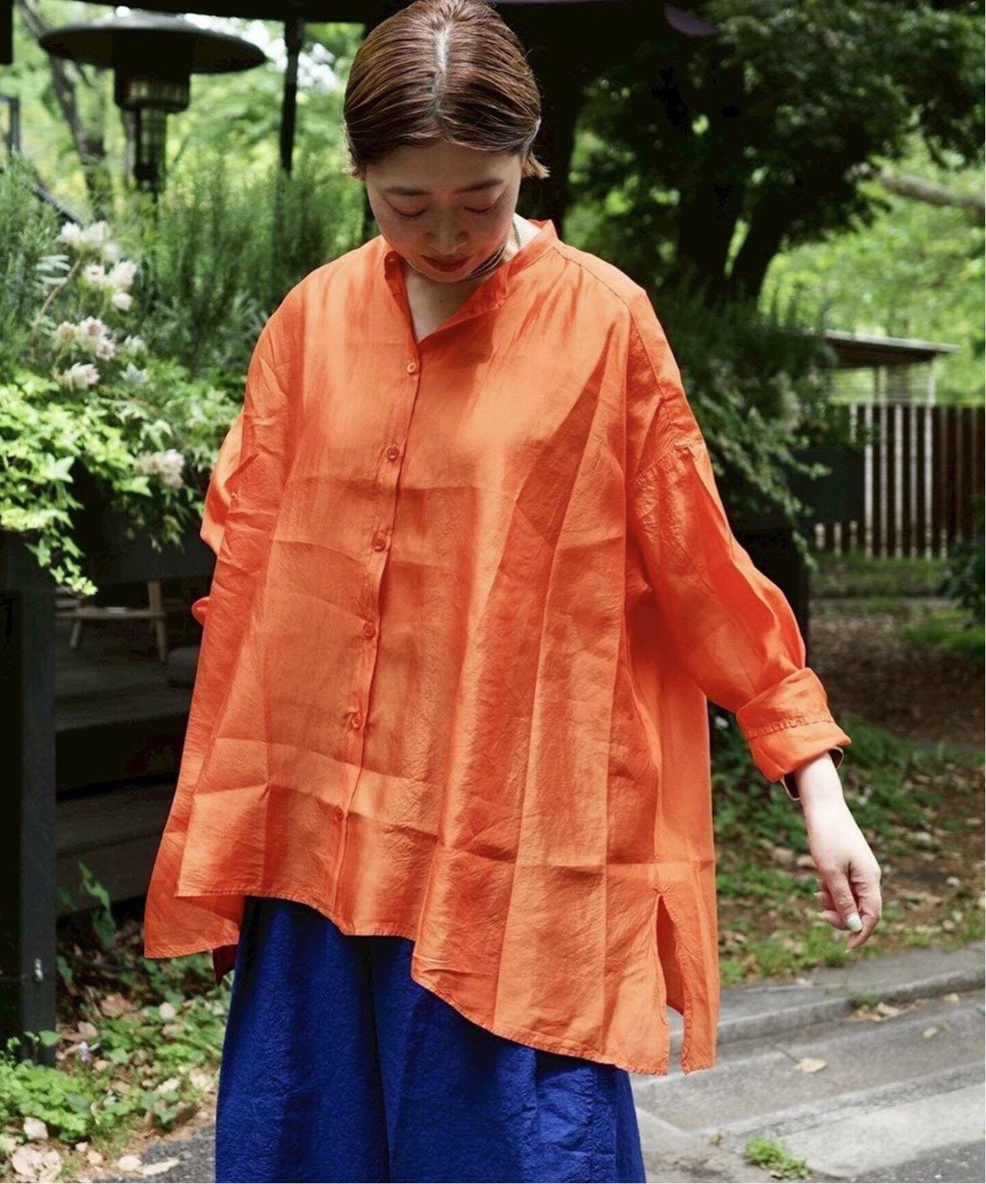 MANUELLE GUIBAL 】SHIRT MAO SHYLK（シャツ／ブラウス）｜journal 