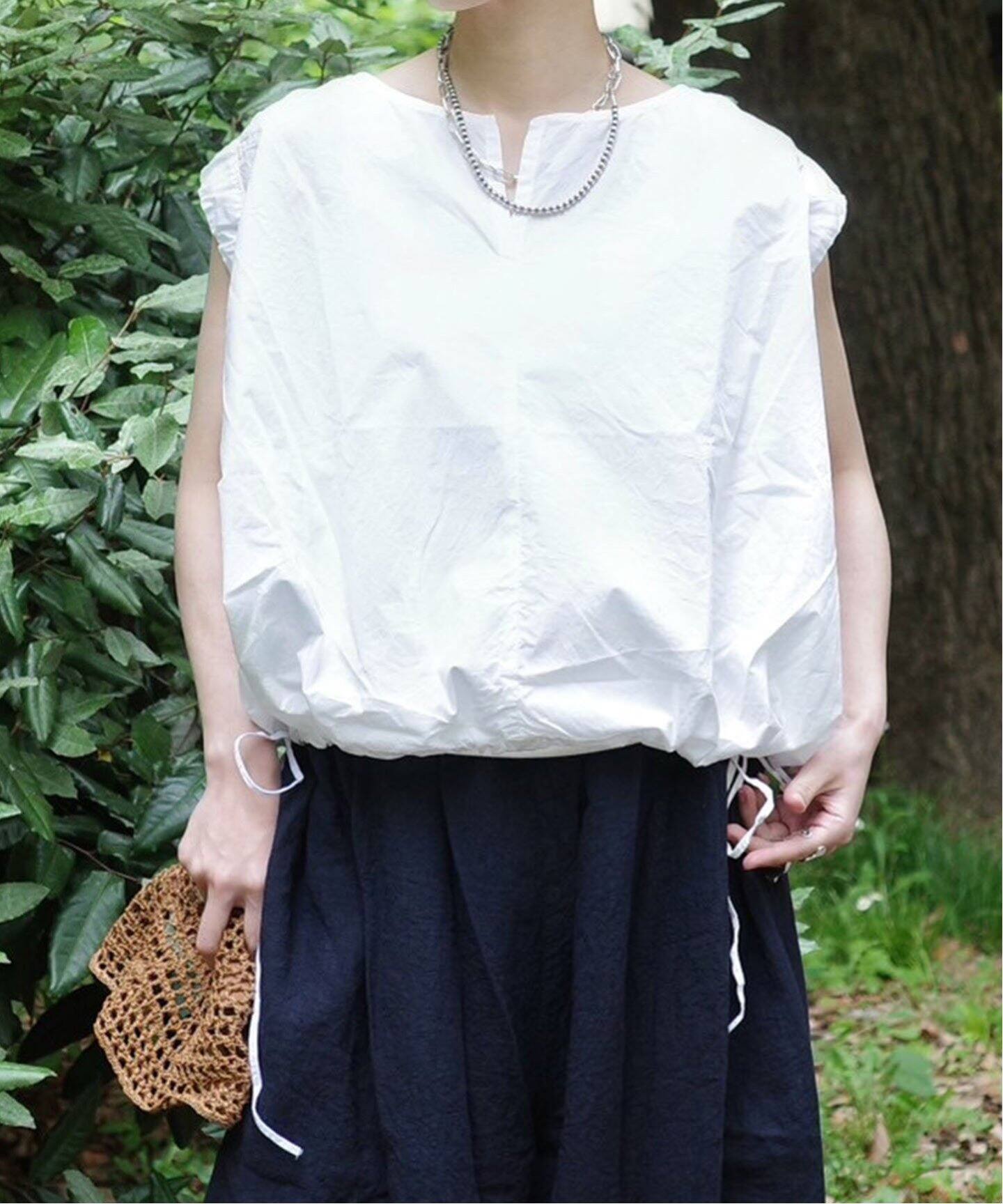 MANUELLE GUIBAL 】 TANK TOP FROU-FROU（シャツ／ブラウス）｜journal 